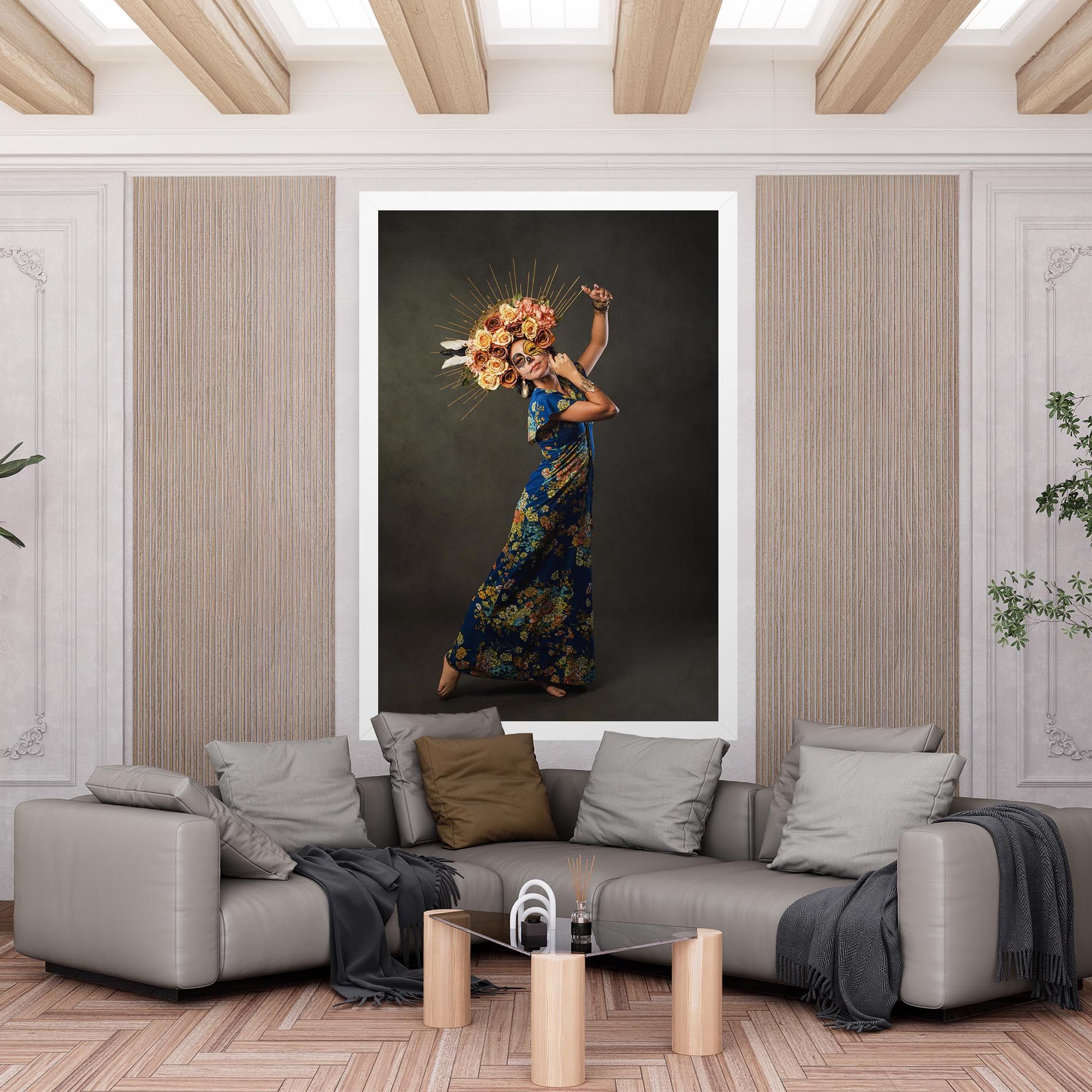 Sugar Skull Face mockup 6