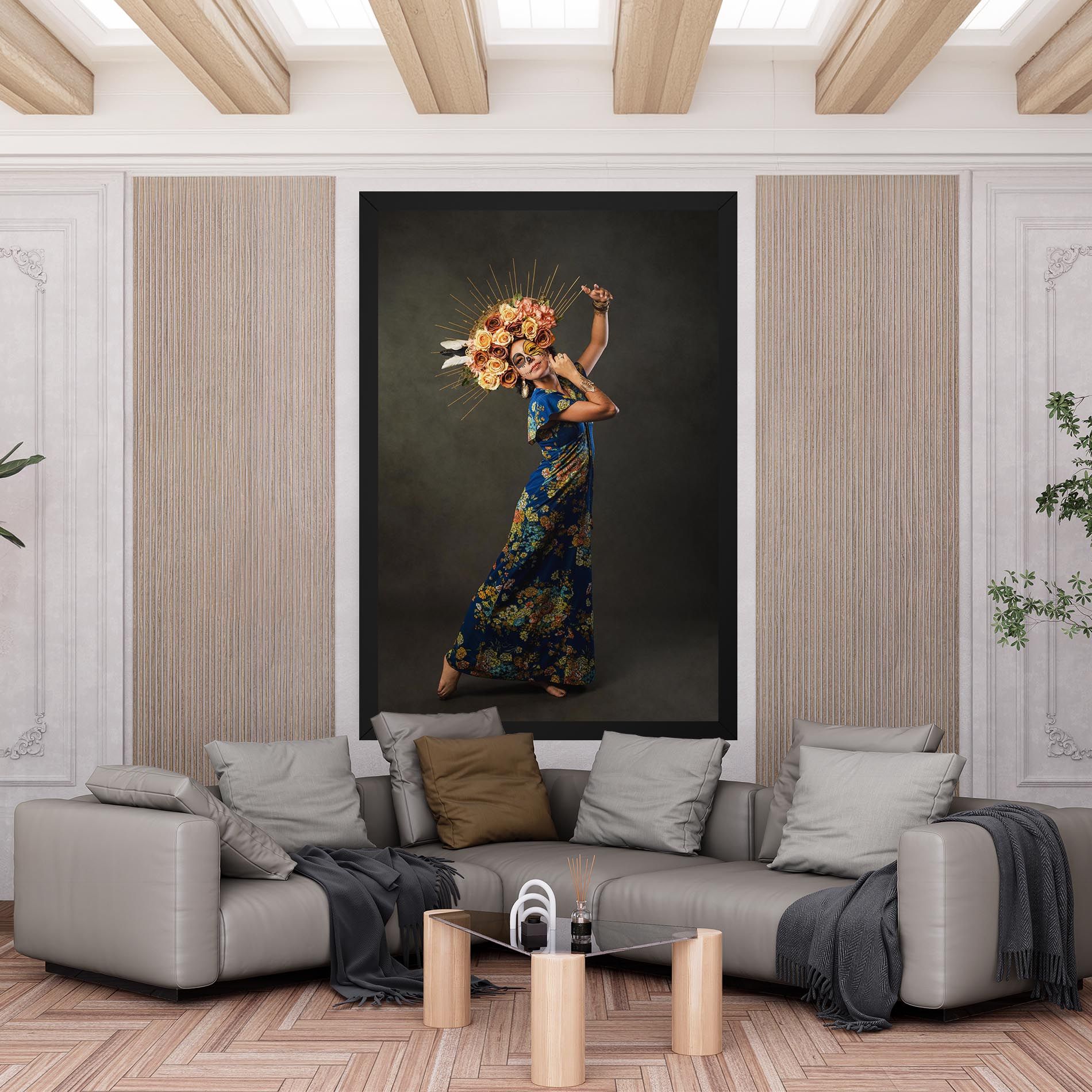 Sugar Skull Face mockup 6