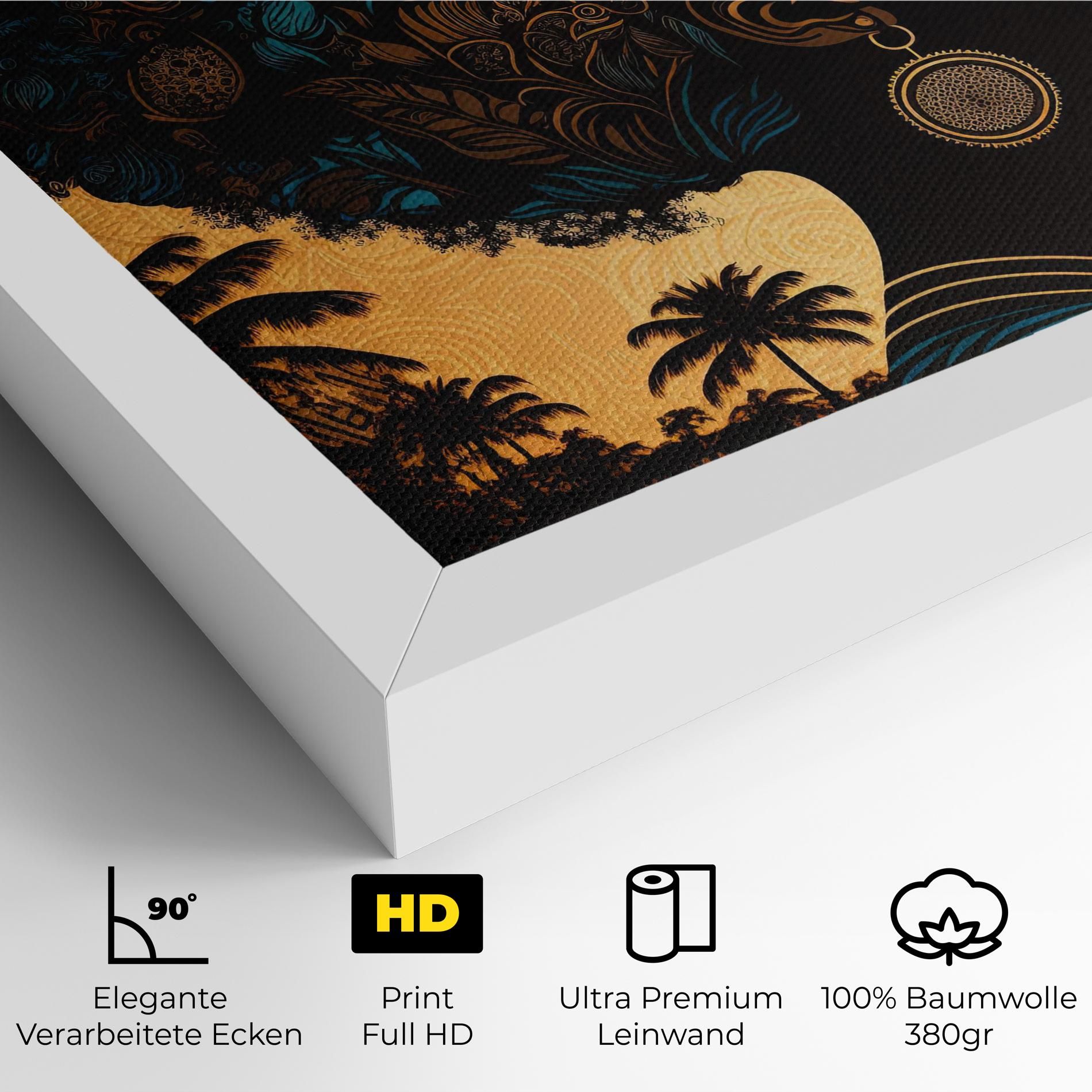 African Profile Woman mockup 4