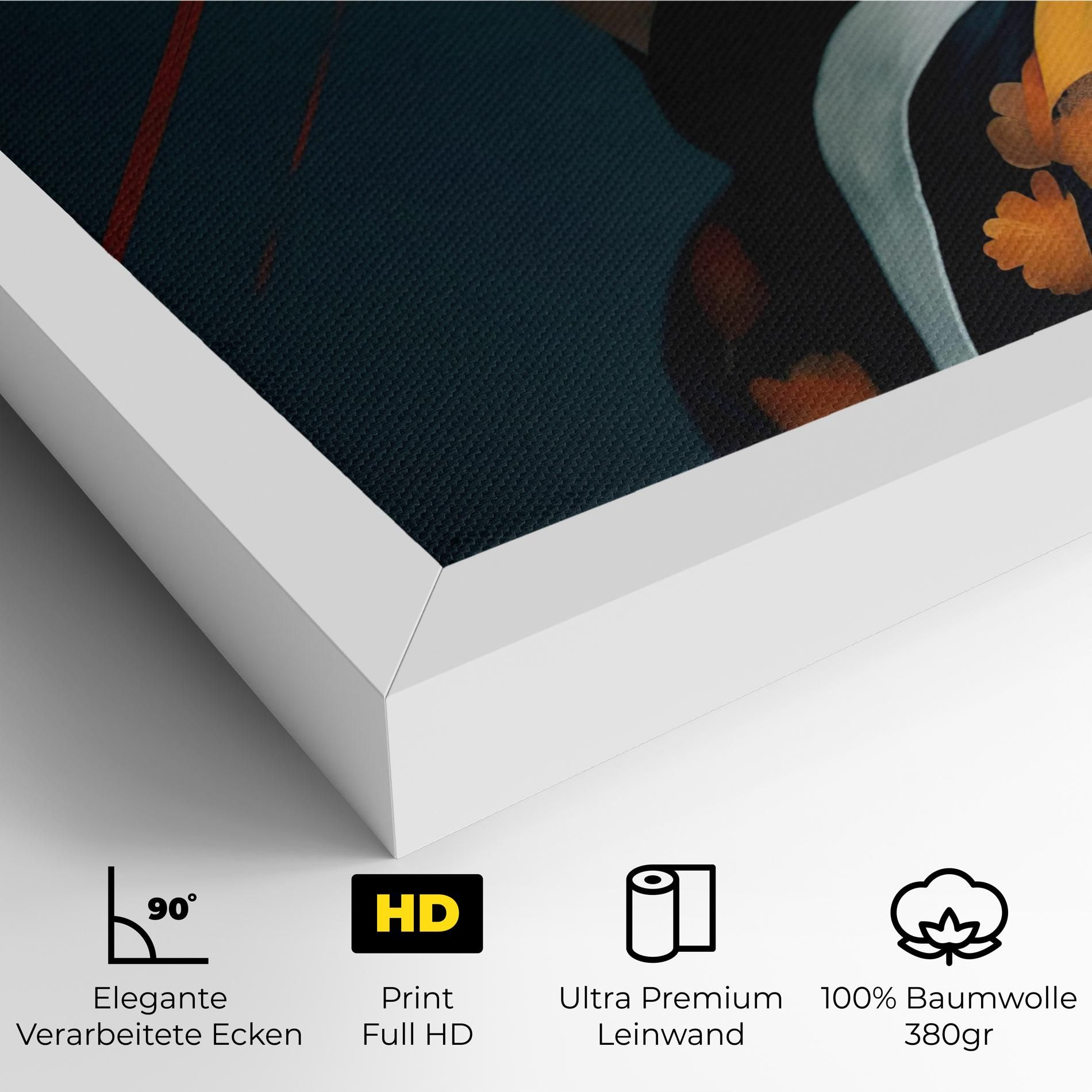 Asian Painted Woman mockup 4