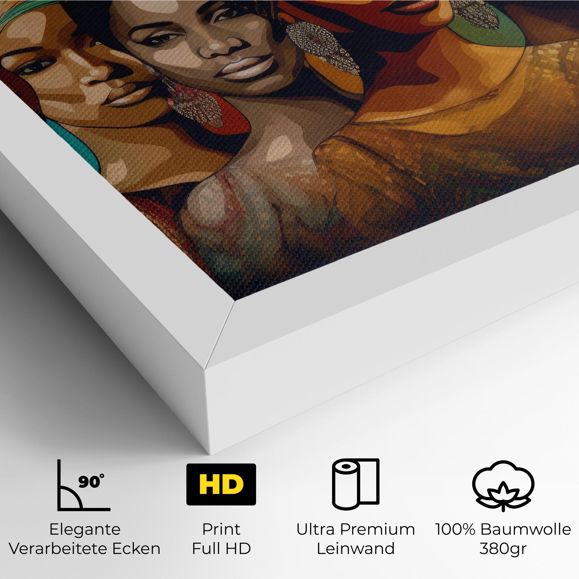 Leinwandbild Cultural Diversity mockup 4