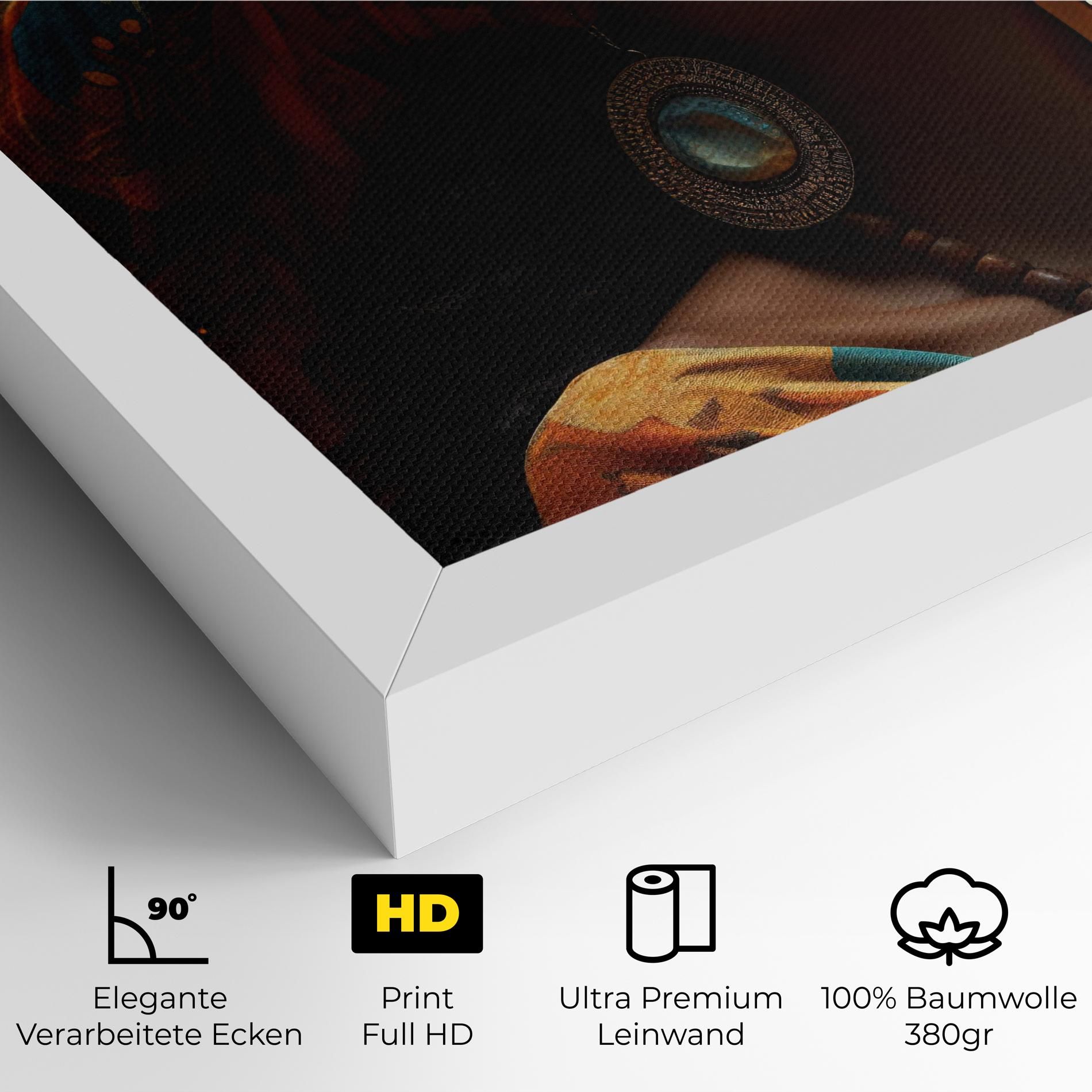 Fashion African Portrait mockup 4