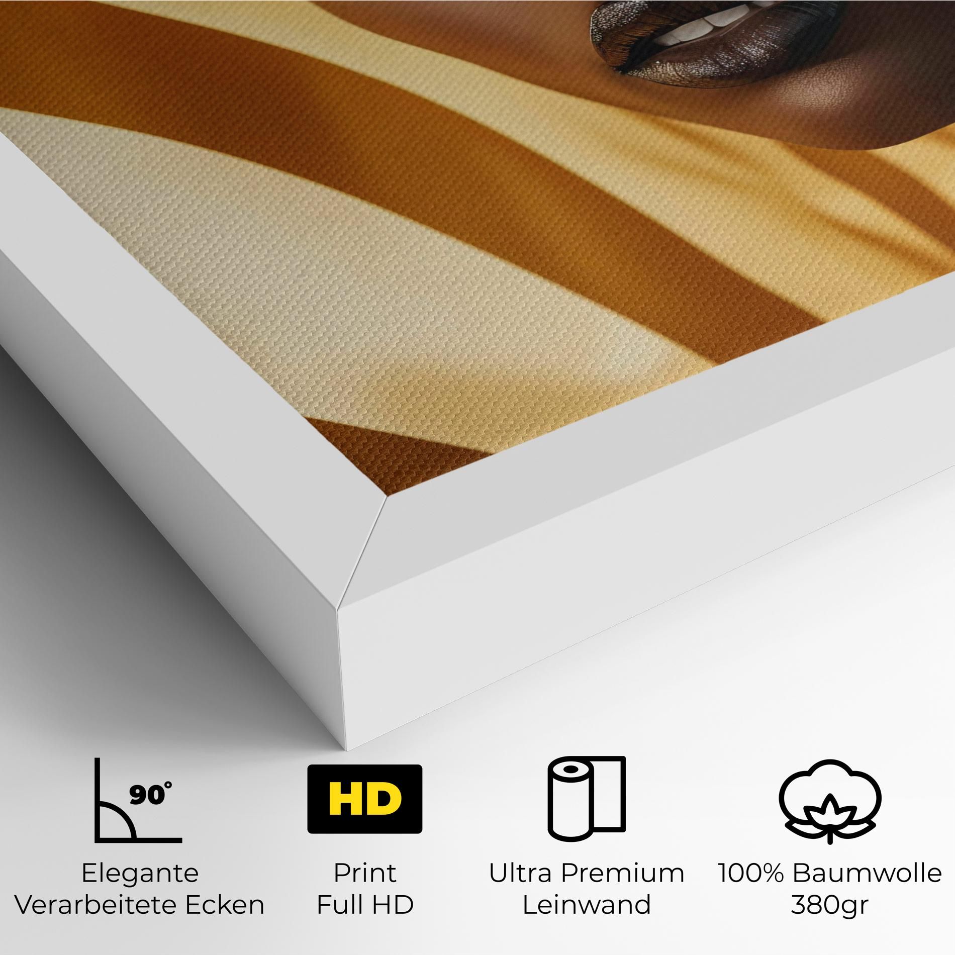 Fashion African Woman mockup 4