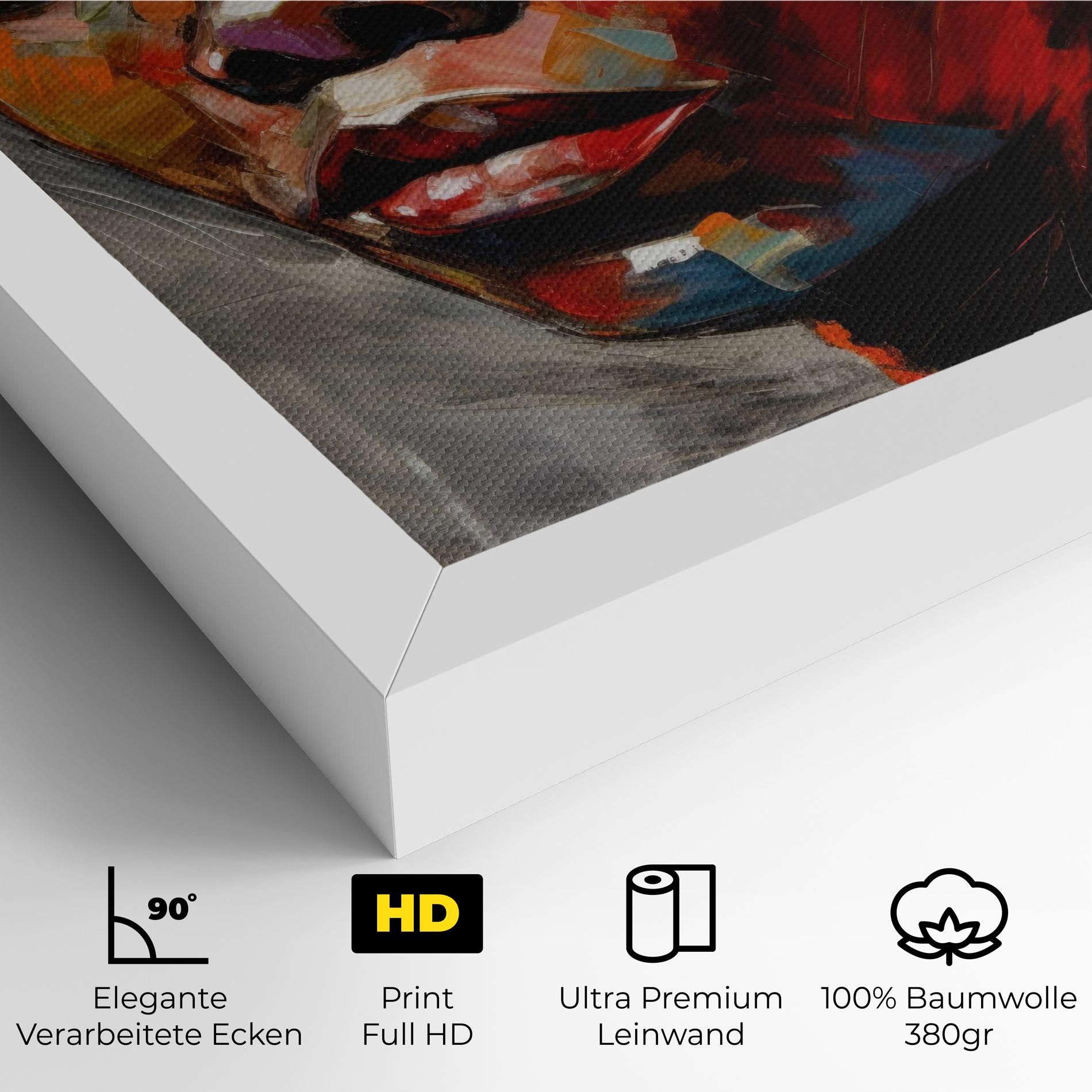 Intense Portrait Art mockup 4