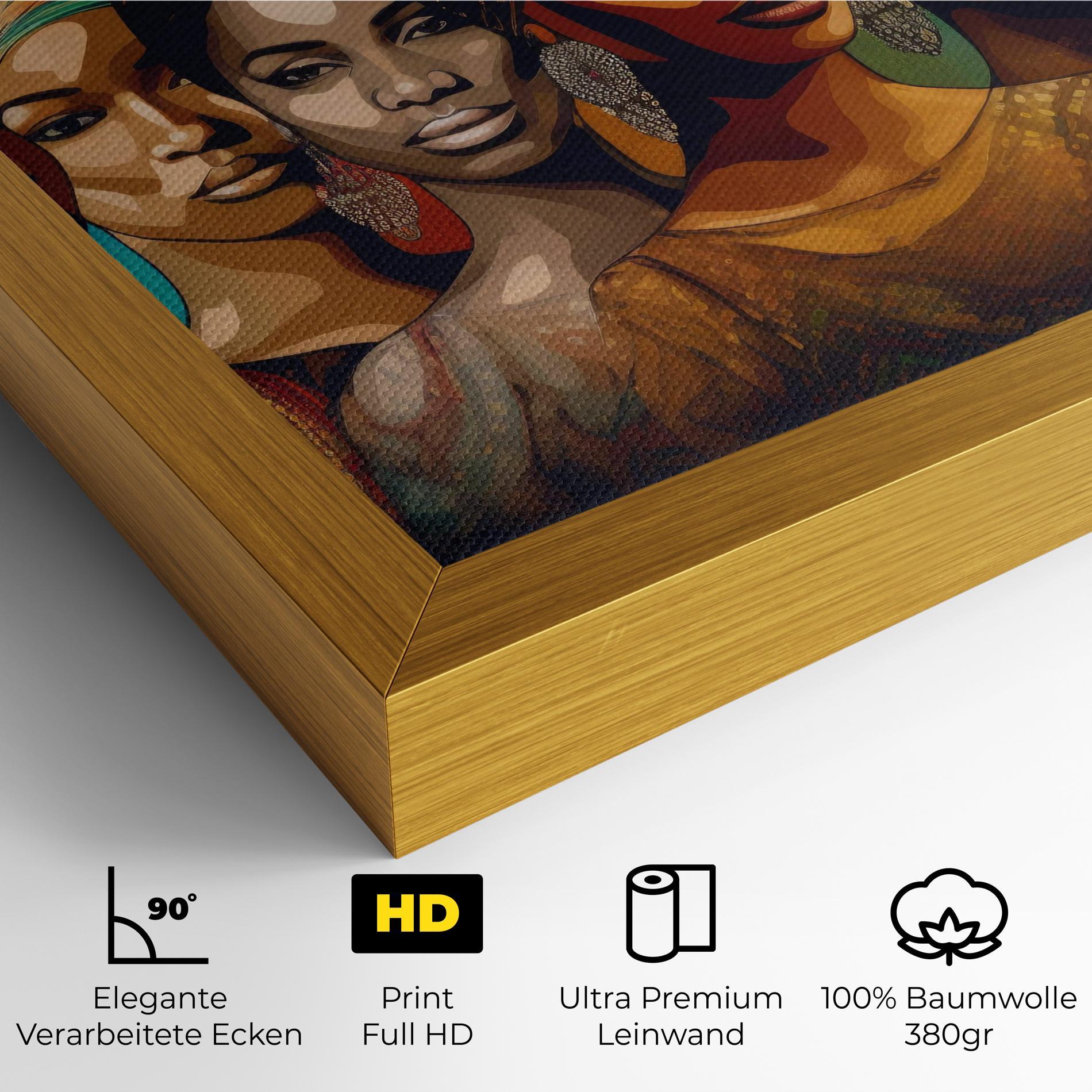 Leinwandbild Cultural Diversity mockup 4