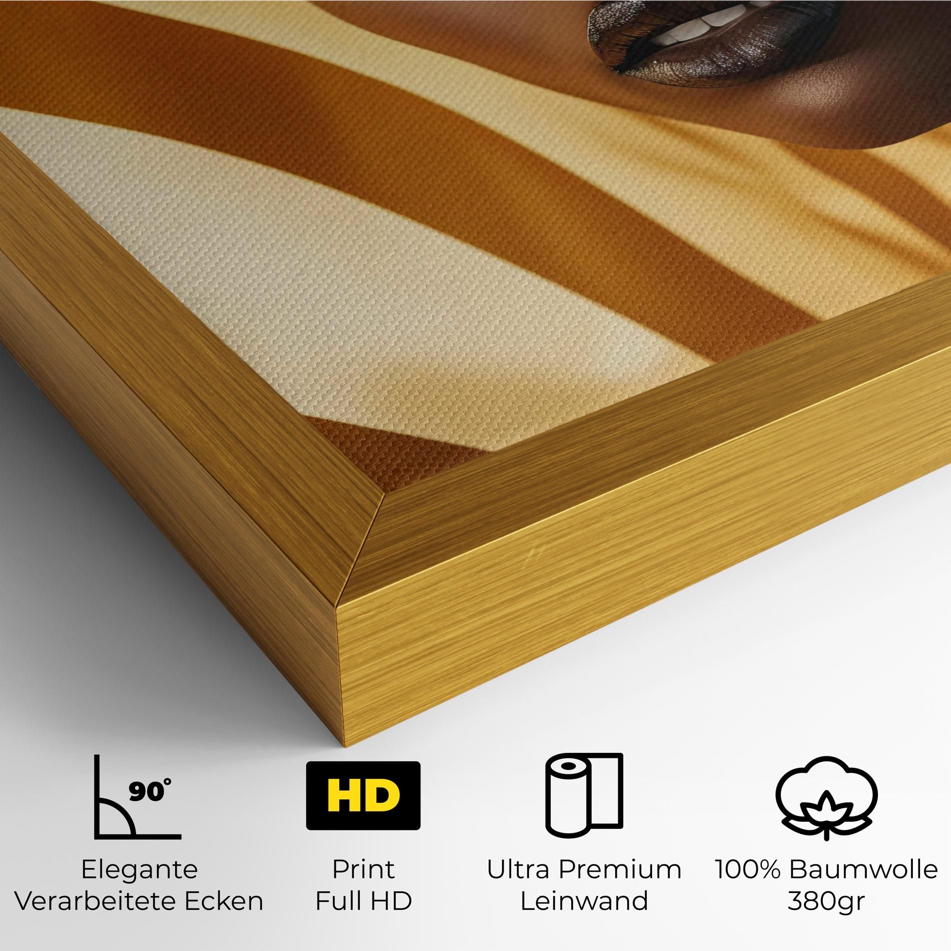 Fashion African Woman mockup 4