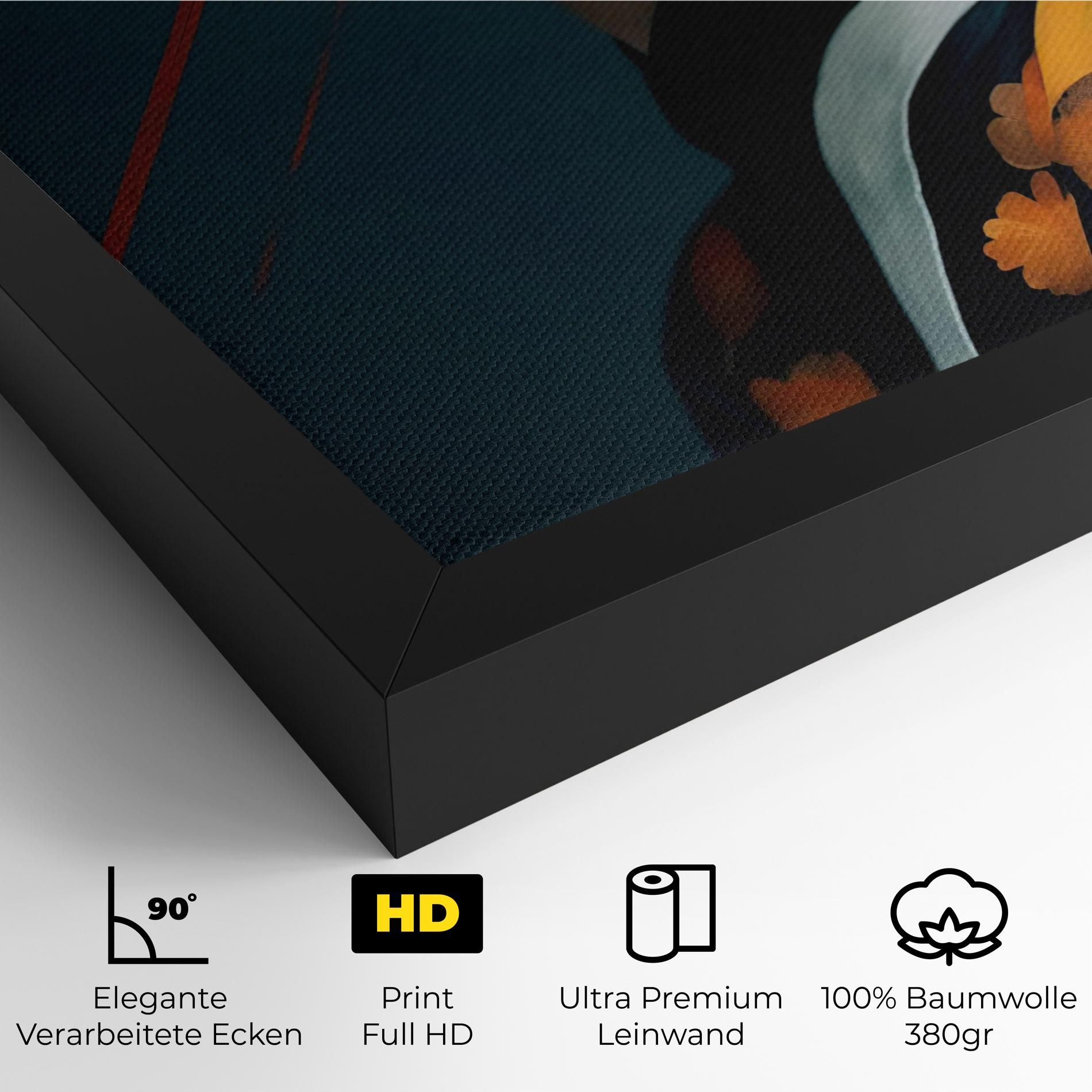 Asian Painted Woman mockup 4