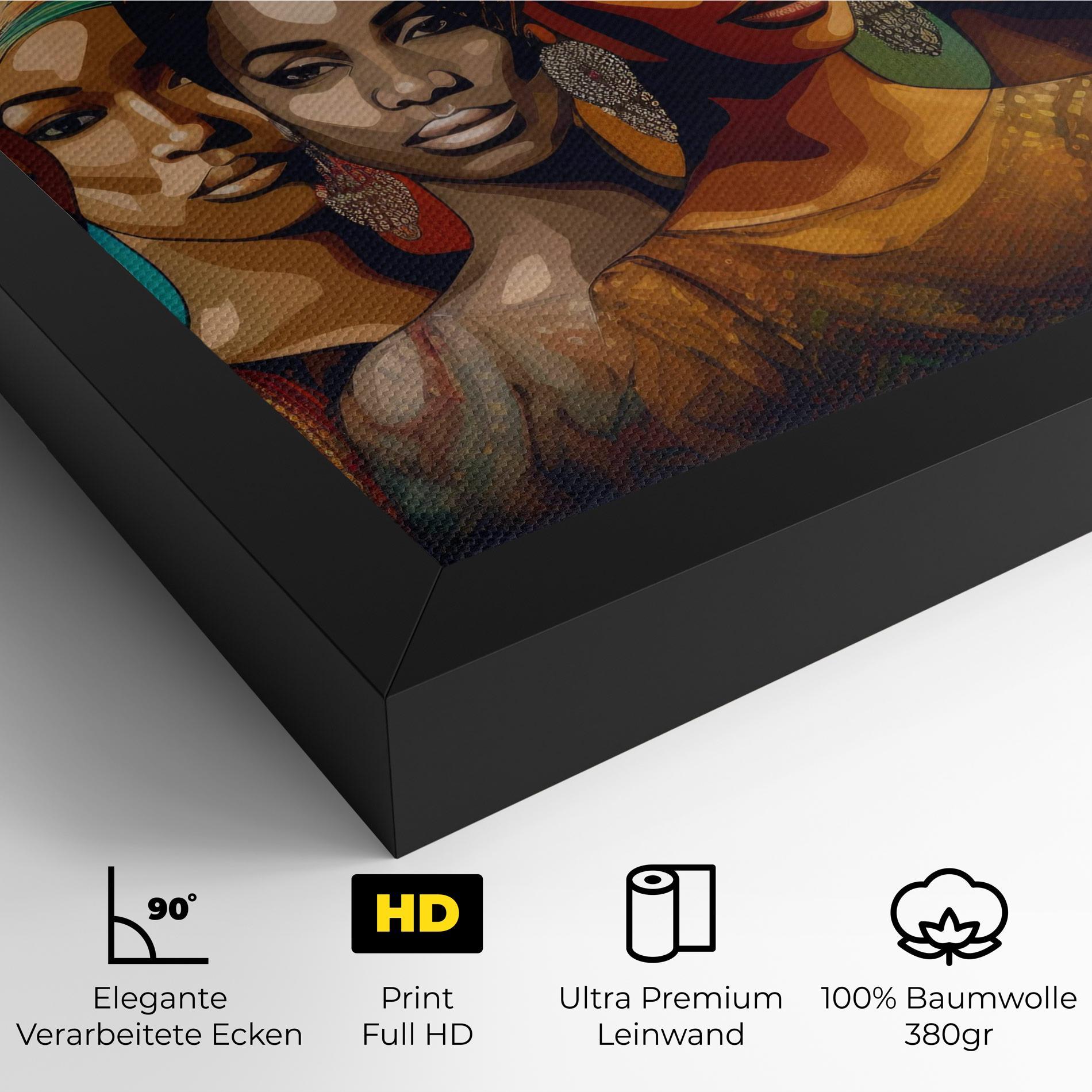 Leinwandbild Cultural Diversity mockup 4