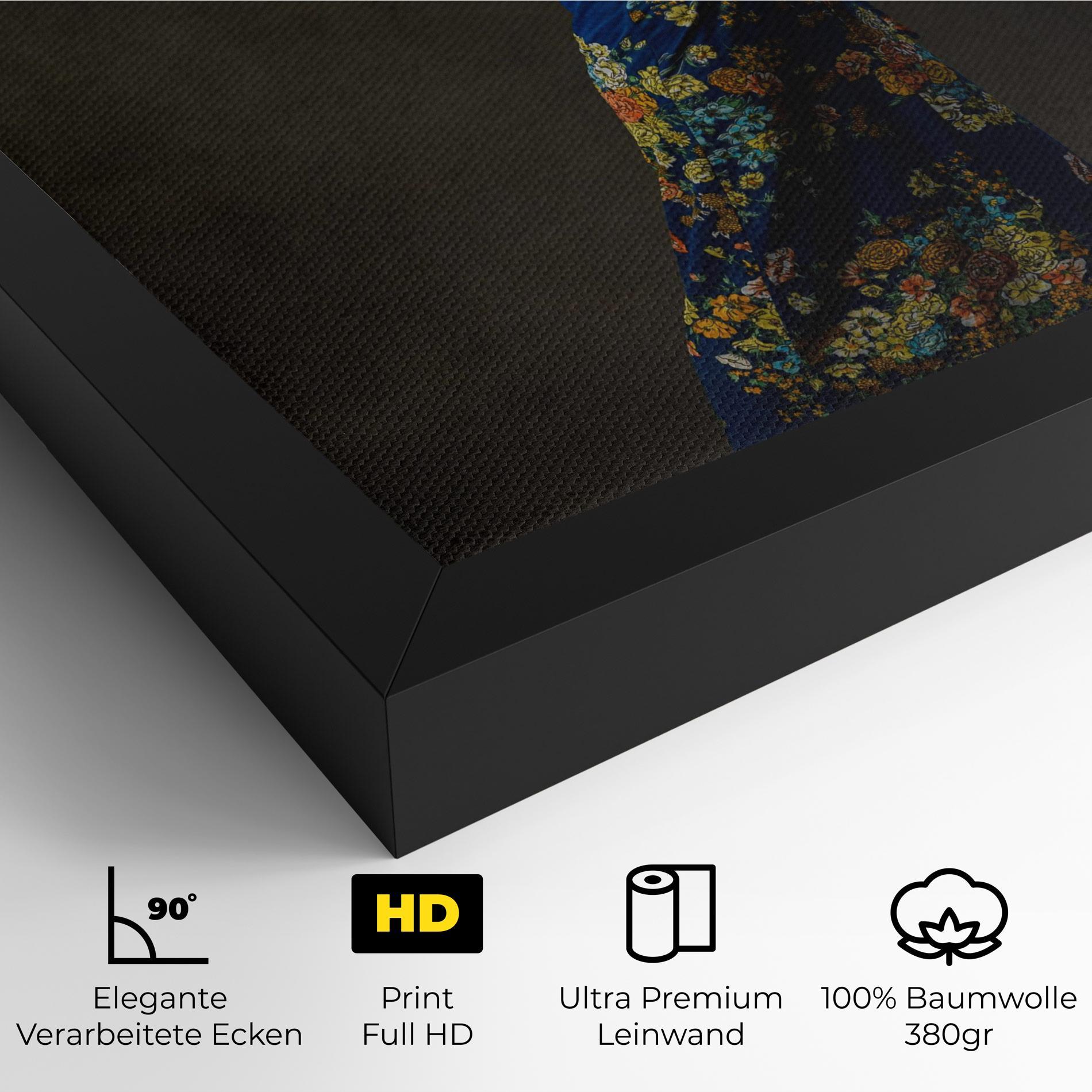 Leinwandbild Sugar Skull Face mockup 4