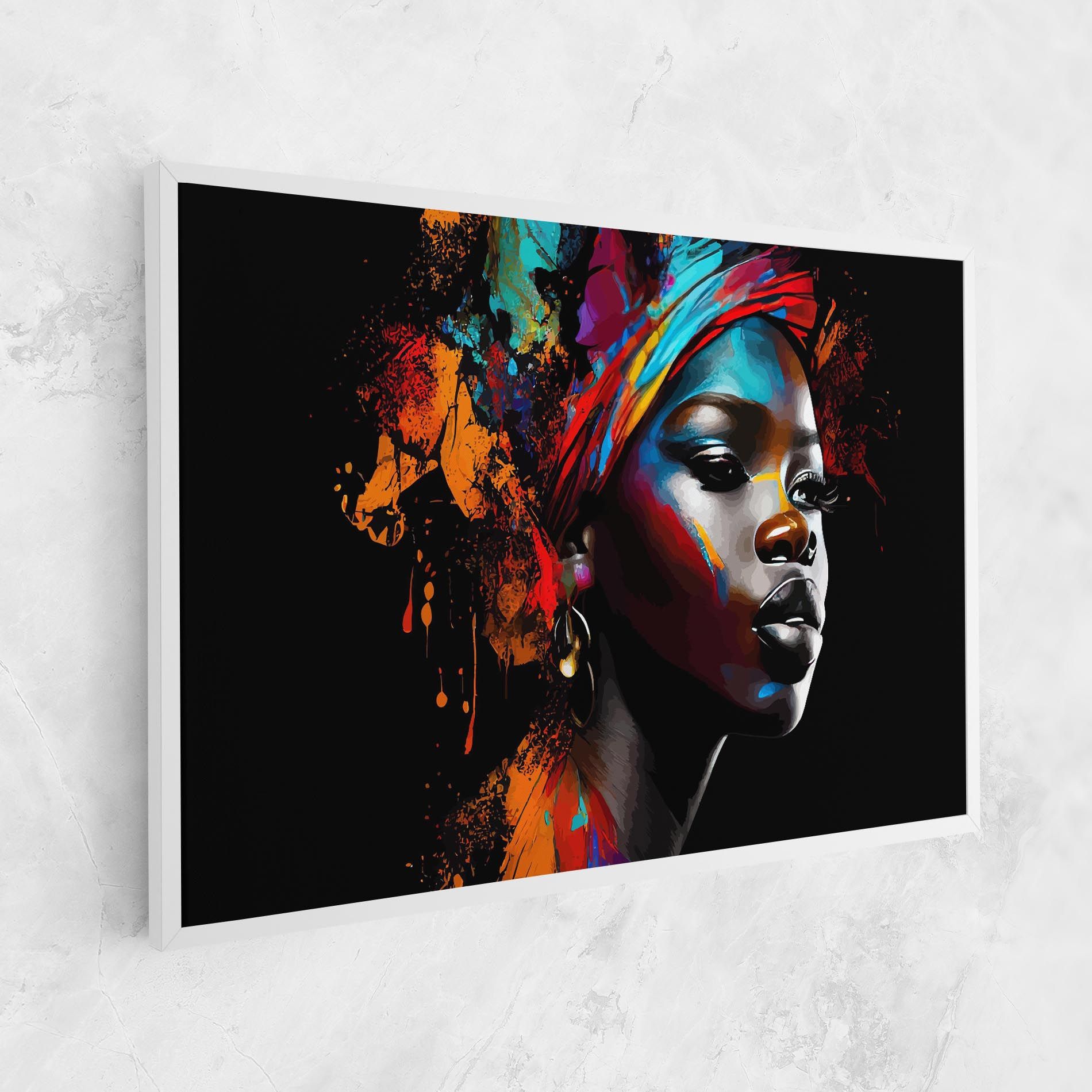 Pretty African Art Splash mockup 1
