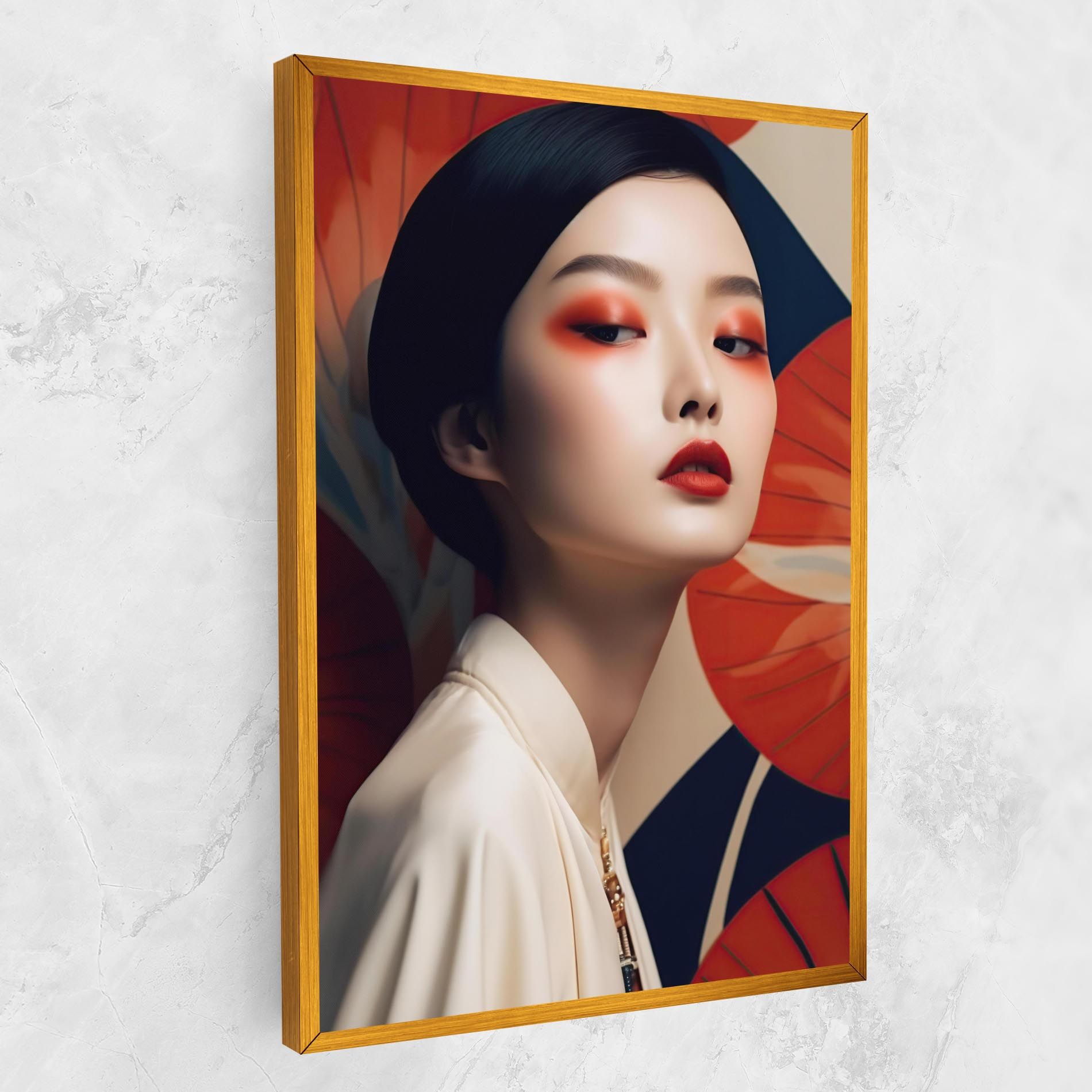 Asiatic Red Lips mockup 1