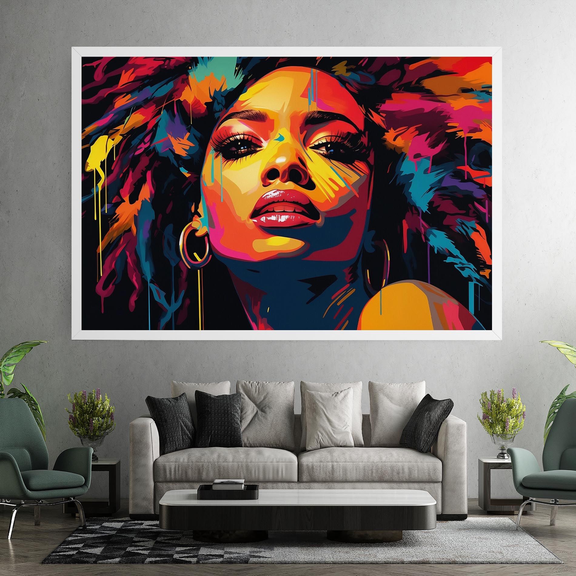 Beautiful African Art mockup 7