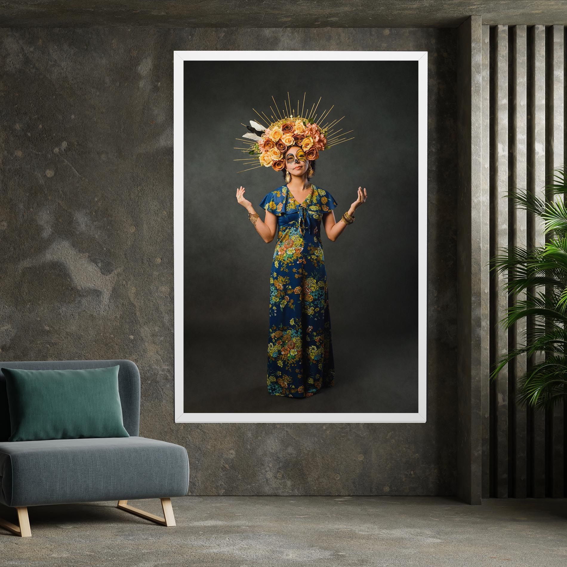 Sugar Skull Makeup mockup 7