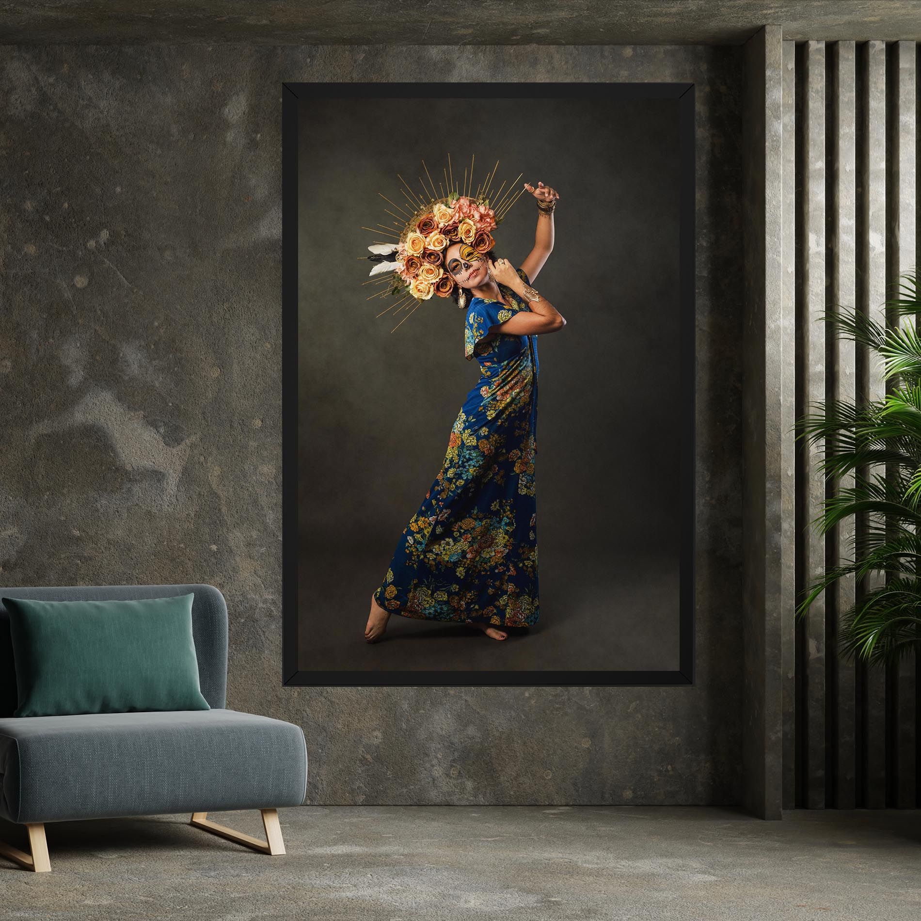 Sugar Skull Face mockup 7