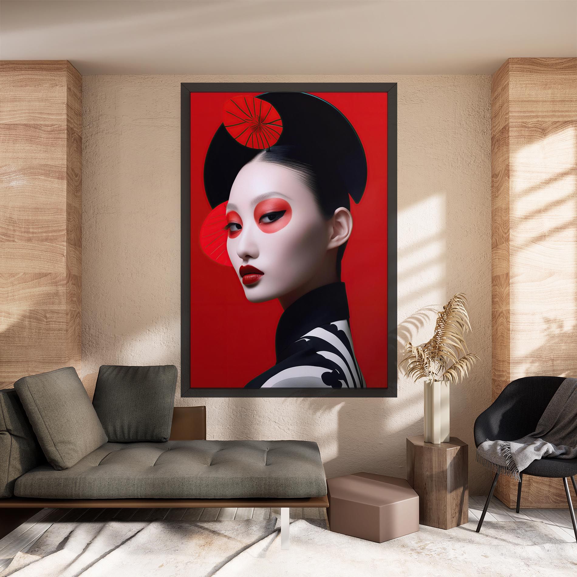 Asiatic Red Makeup mockup 8