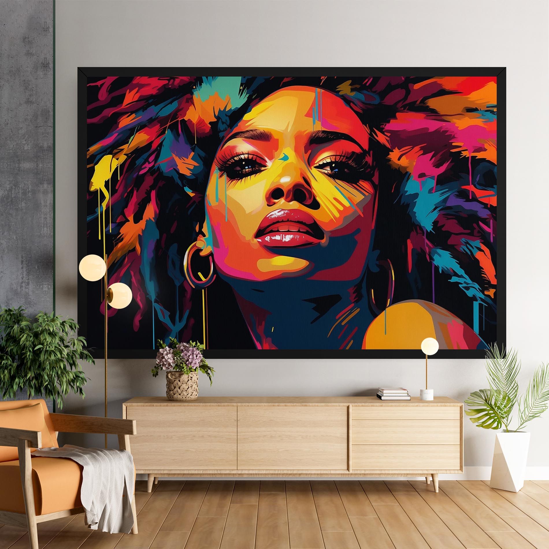 Beautiful African Art mockup 9