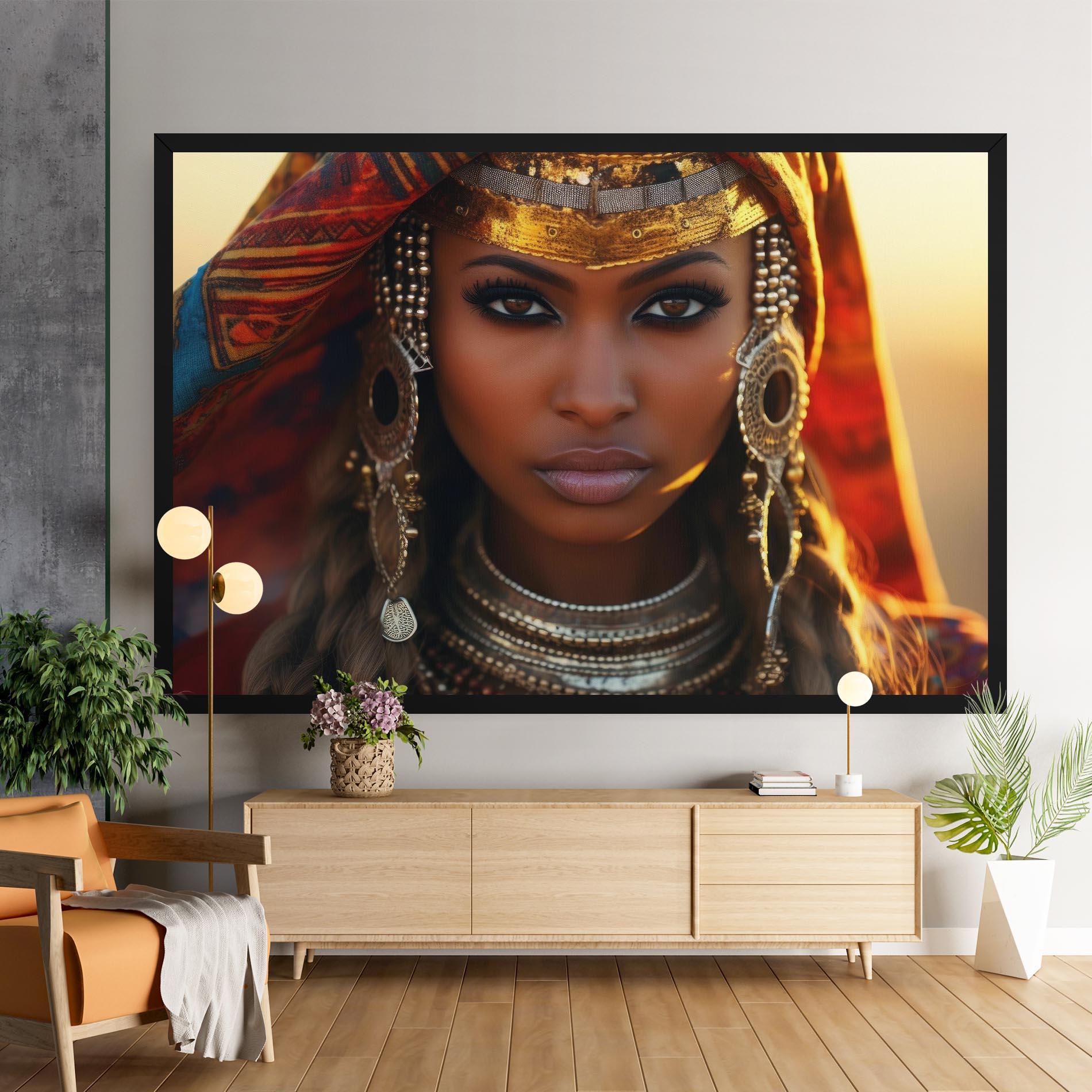 Leinwandbild Unique Smokey Eyes mockup 9