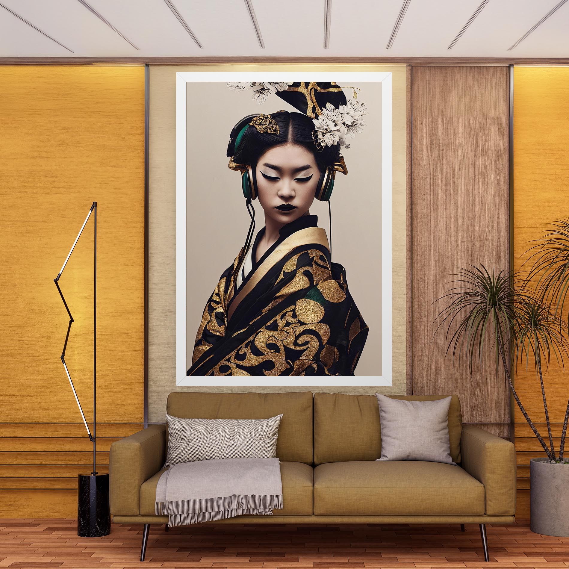 Kimono Headphones mockup 9