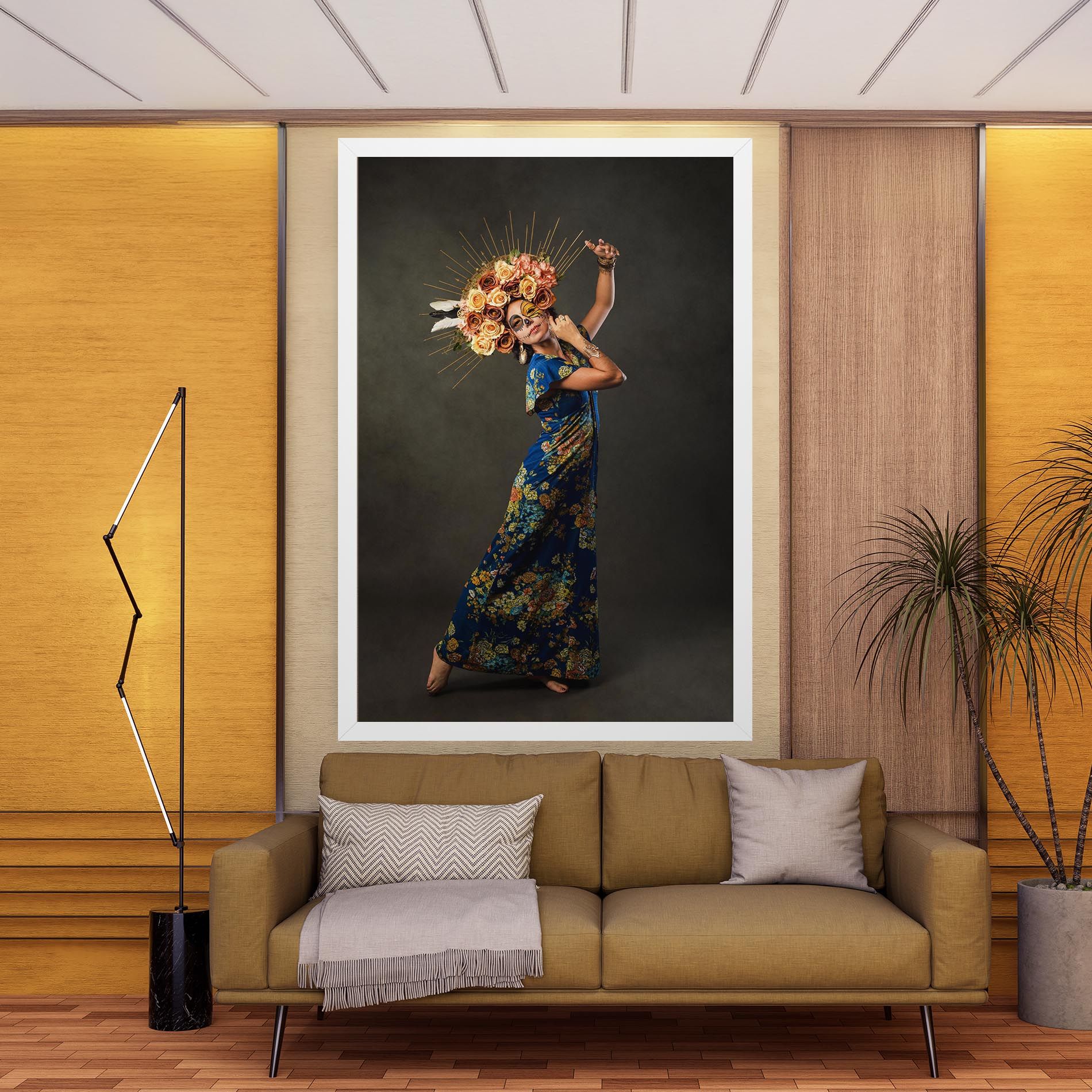 Sugar Skull Face mockup 9