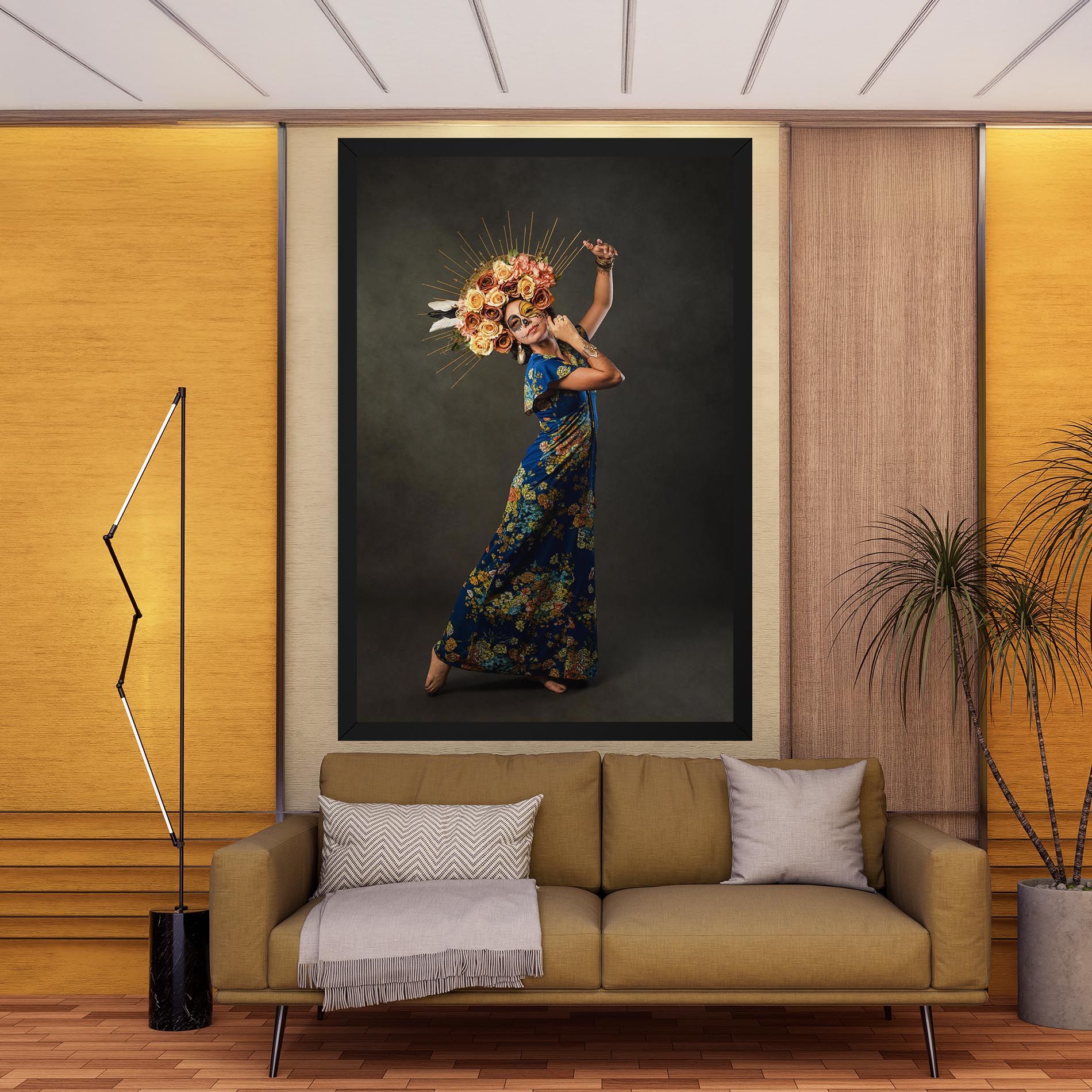 Sugar Skull Face mockup 9