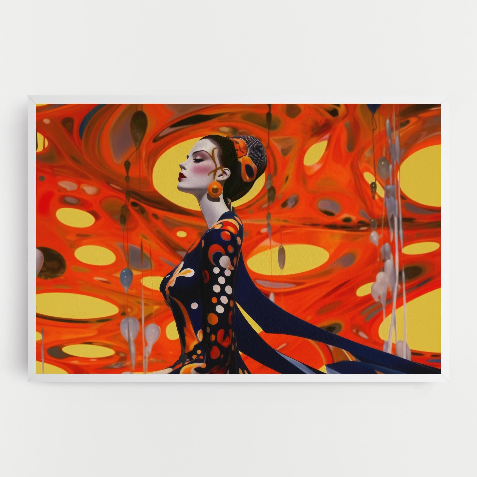 Leinwandbild Big Orange Accesories mockup 0