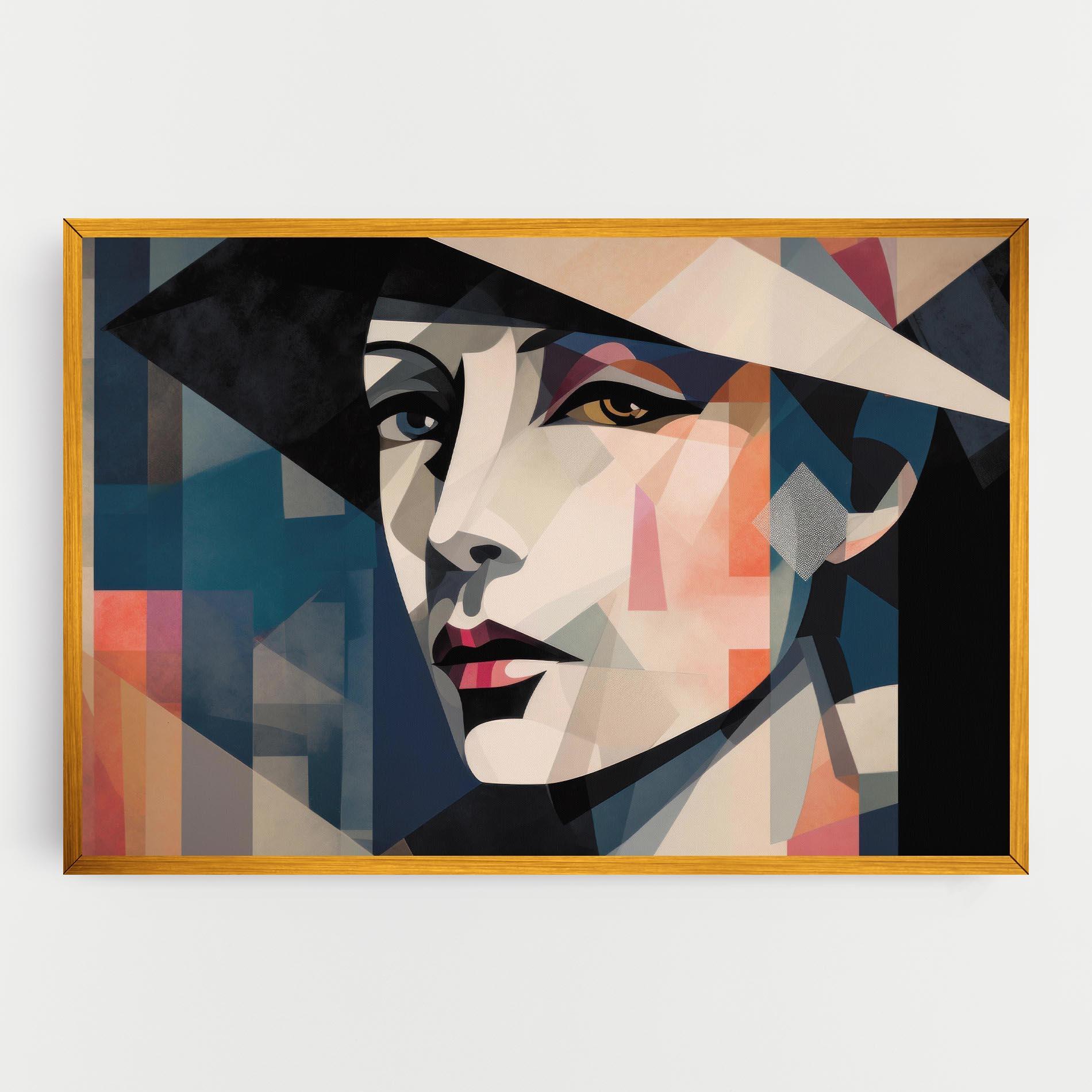 Leinwandbild Chicago Portrait mockup 0