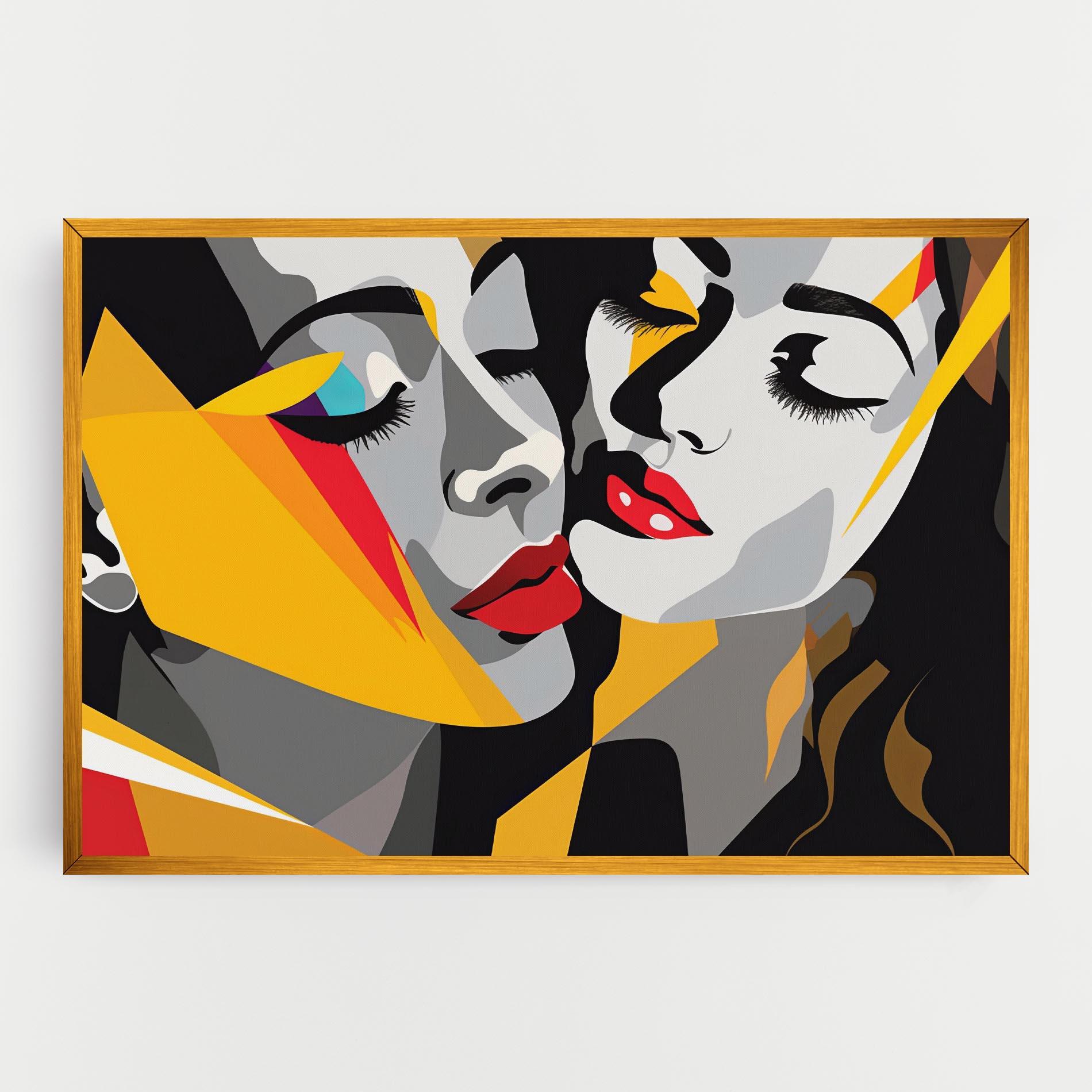 Leinwandbild Dreamy Modern Female mockup 0