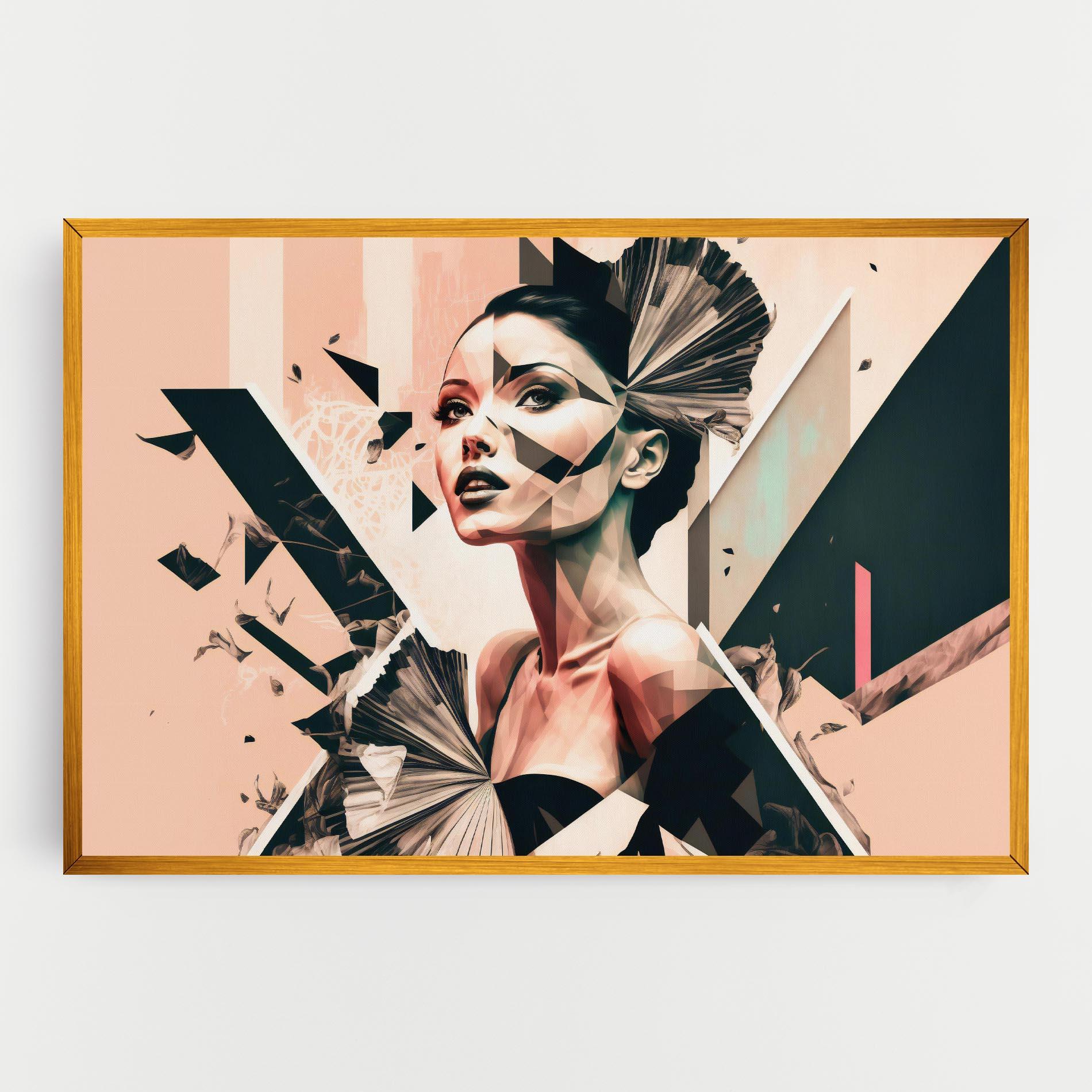 Leinwandbild Fashionista Design mockup 0