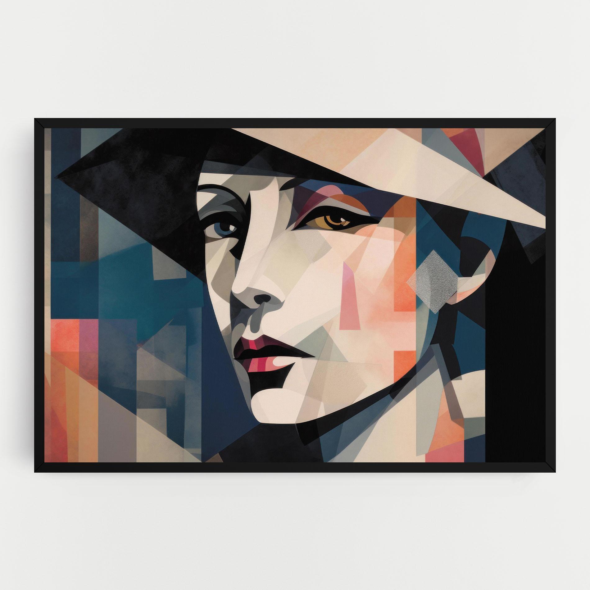 Leinwandbild Chicago Portrait mockup 0