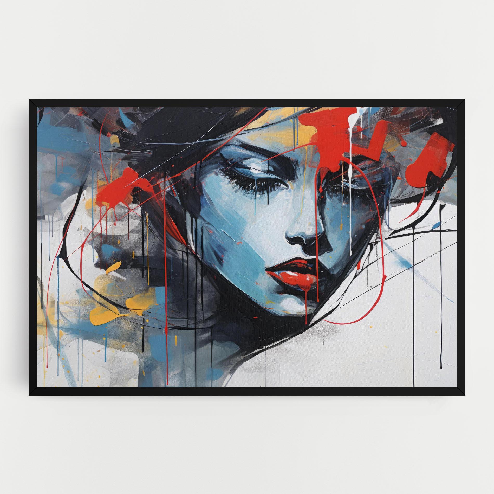 Leinwandbild Edgy Woman mockup 0