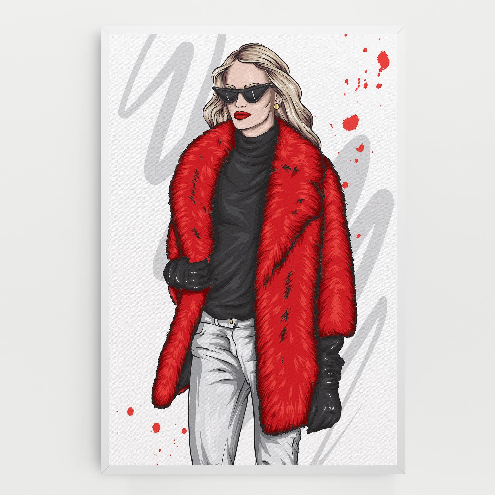 Black Blouse Woman mockup 0