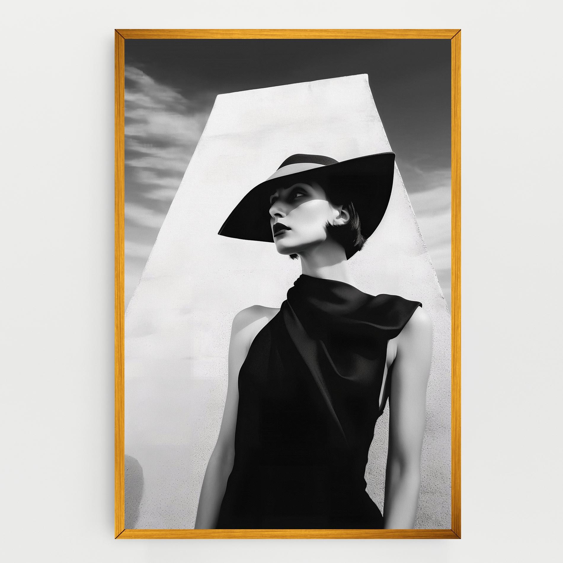 Leinwandbild Modern Fashion Portrait mockup 0