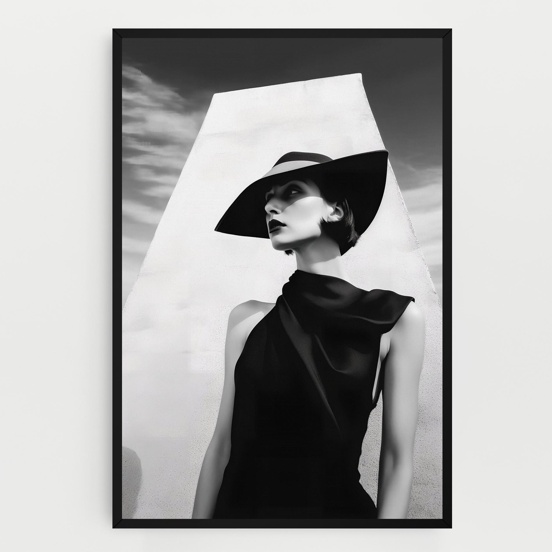 Leinwandbild Modern Fashion Portrait mockup 0