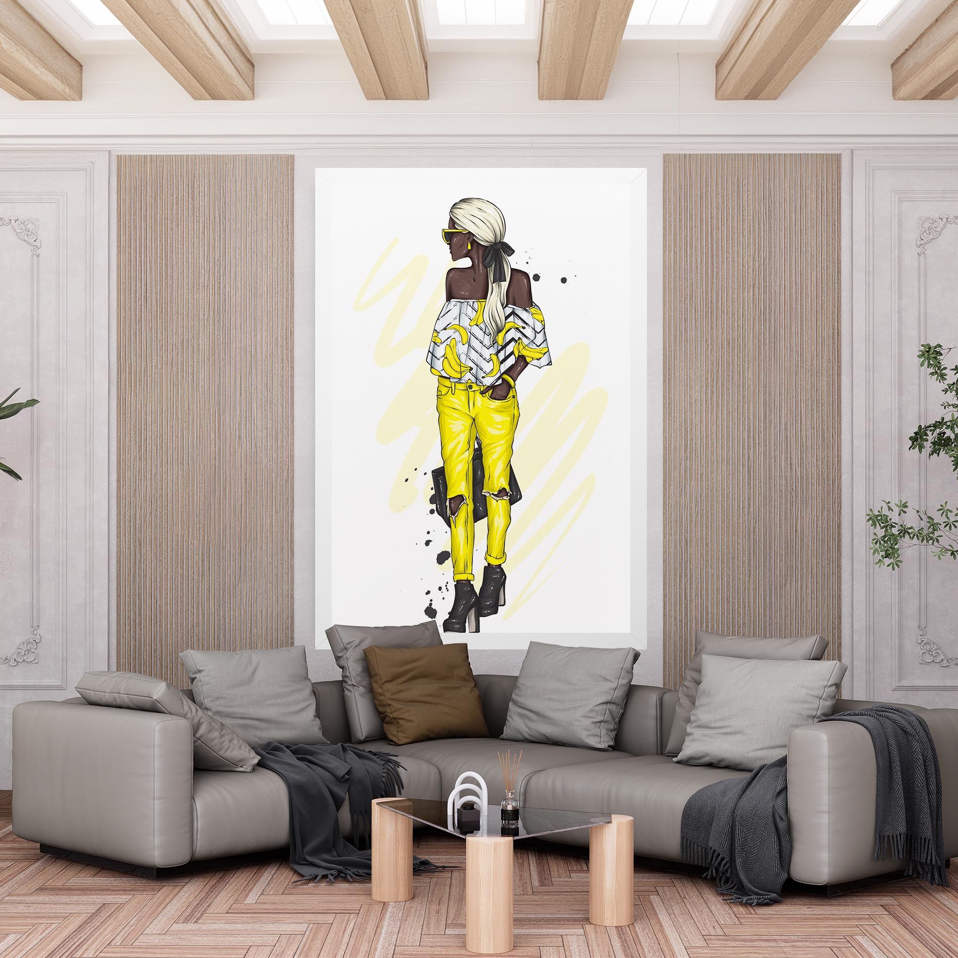 Banana Blouse mockup 6