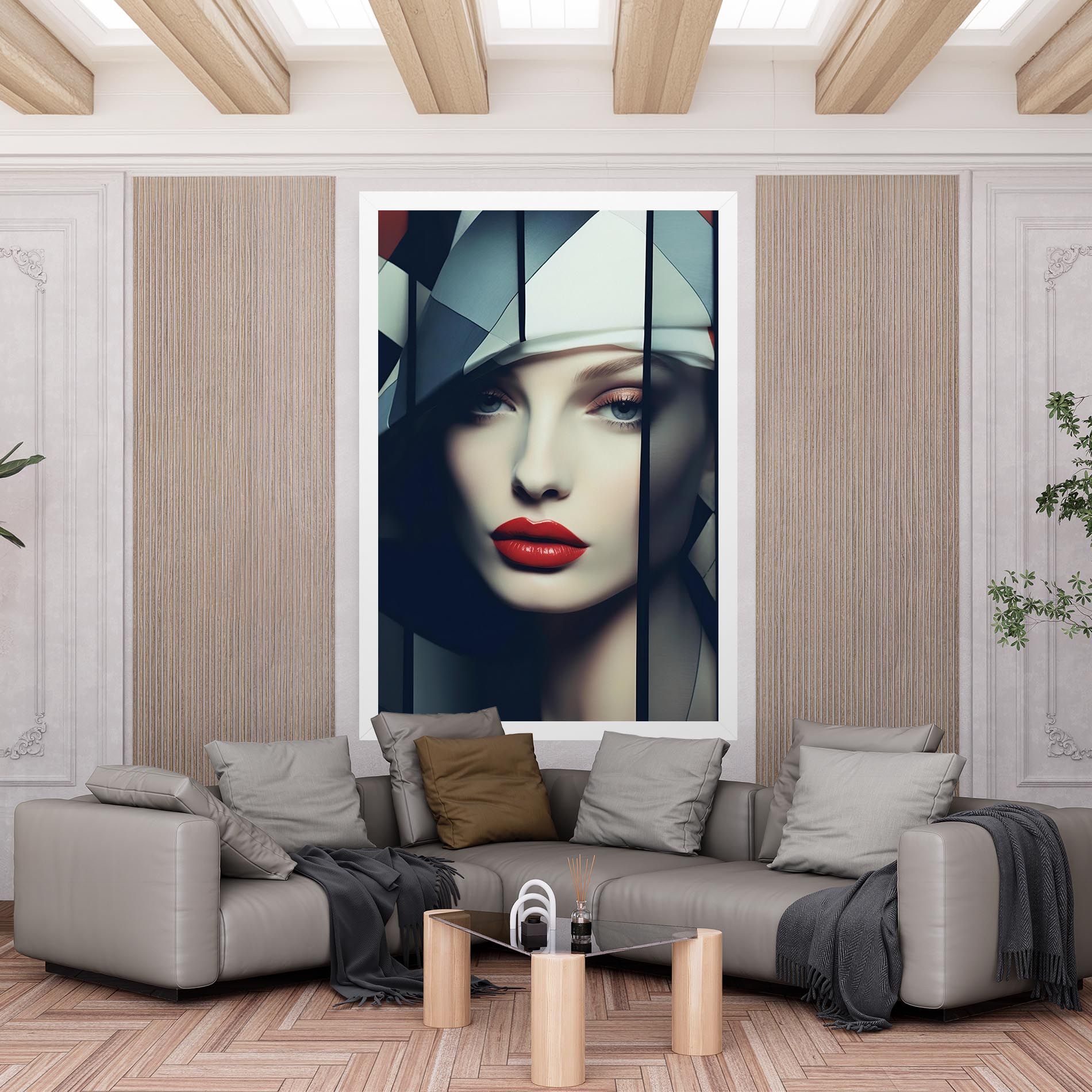 Big Juicy Lips Woman mockup 6