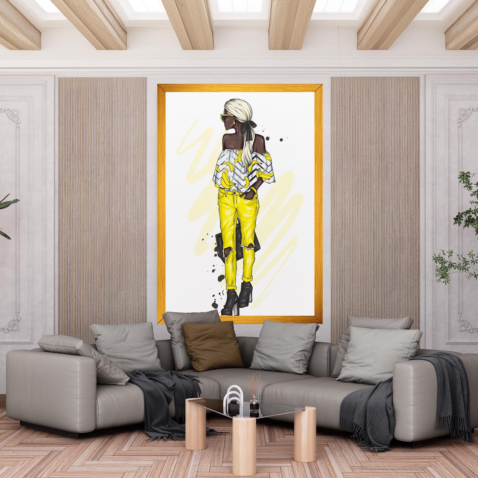 Banana Blouse mockup 6