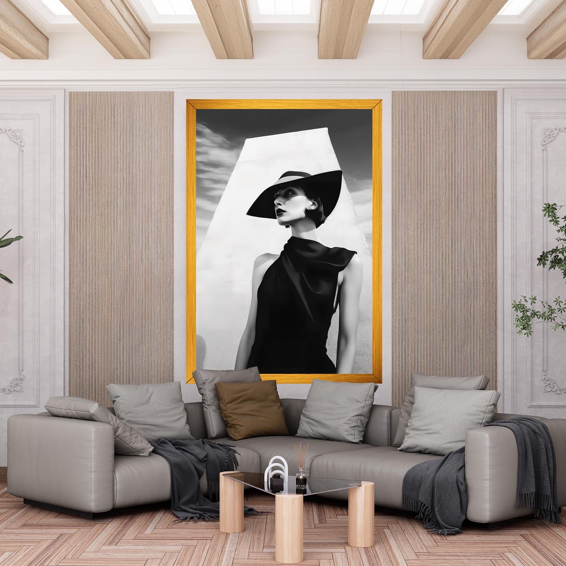 Modern Fashion Portrait mockup 6