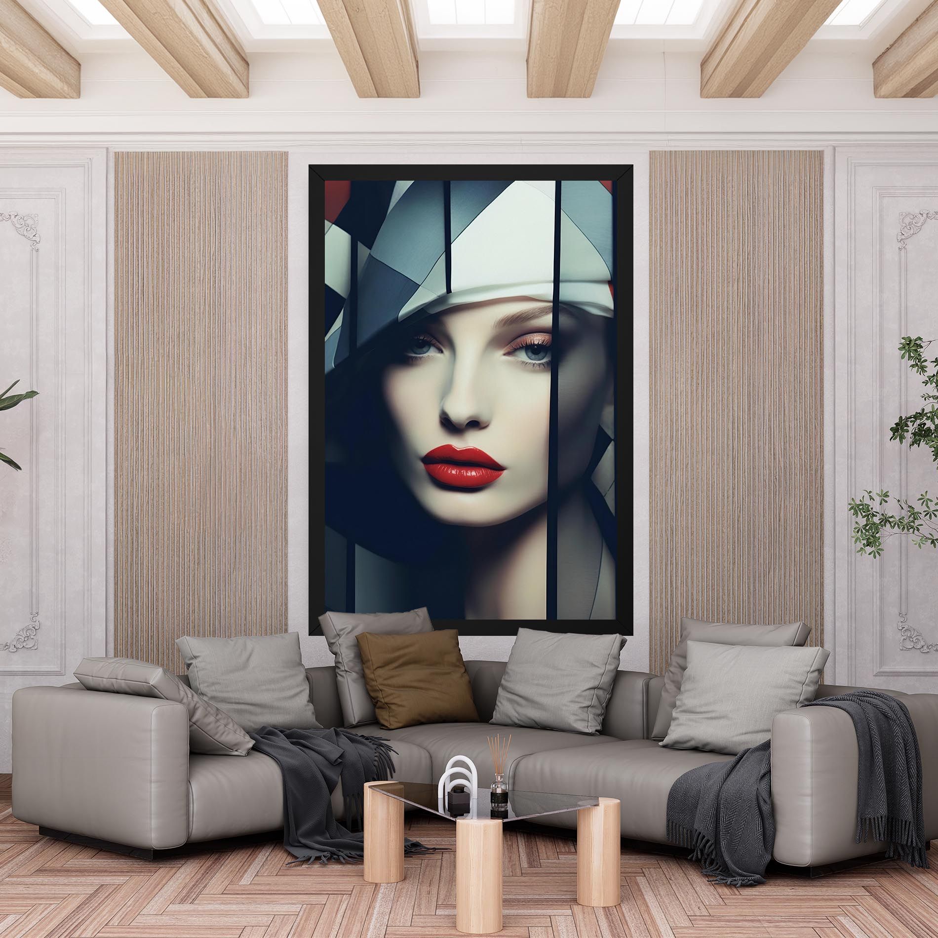 Big Juicy Lips Woman mockup 6