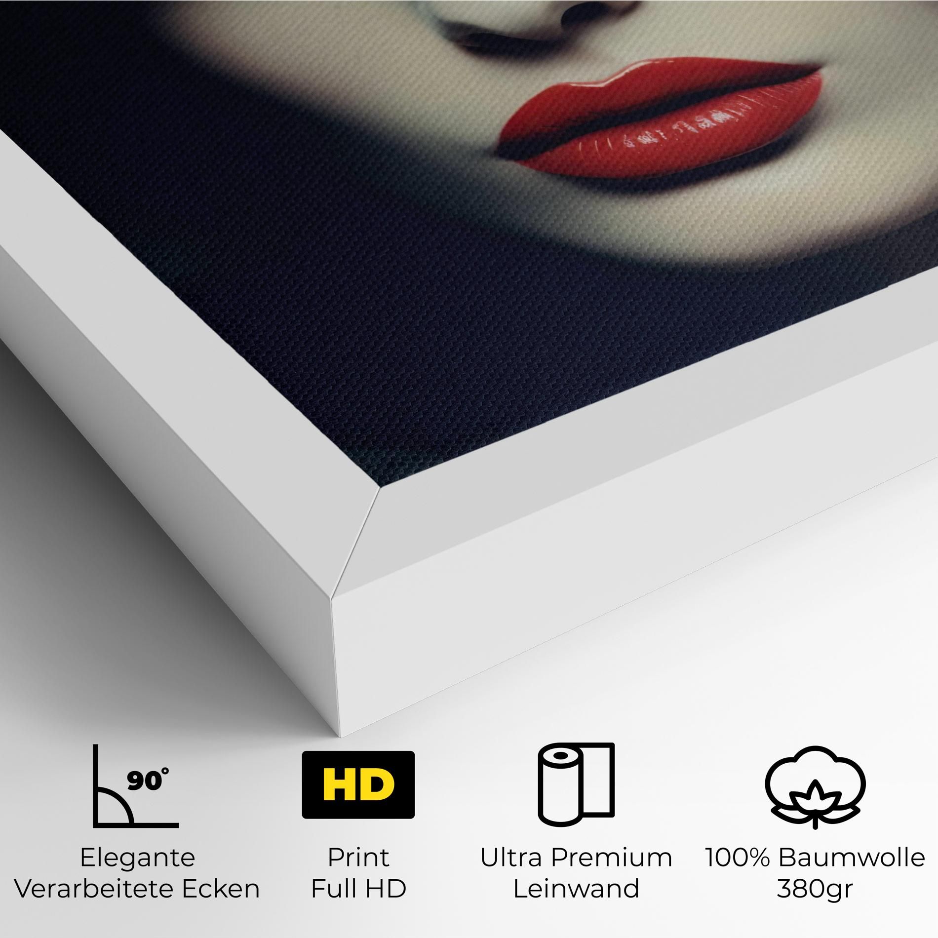 Big Juicy Lips Woman mockup 4