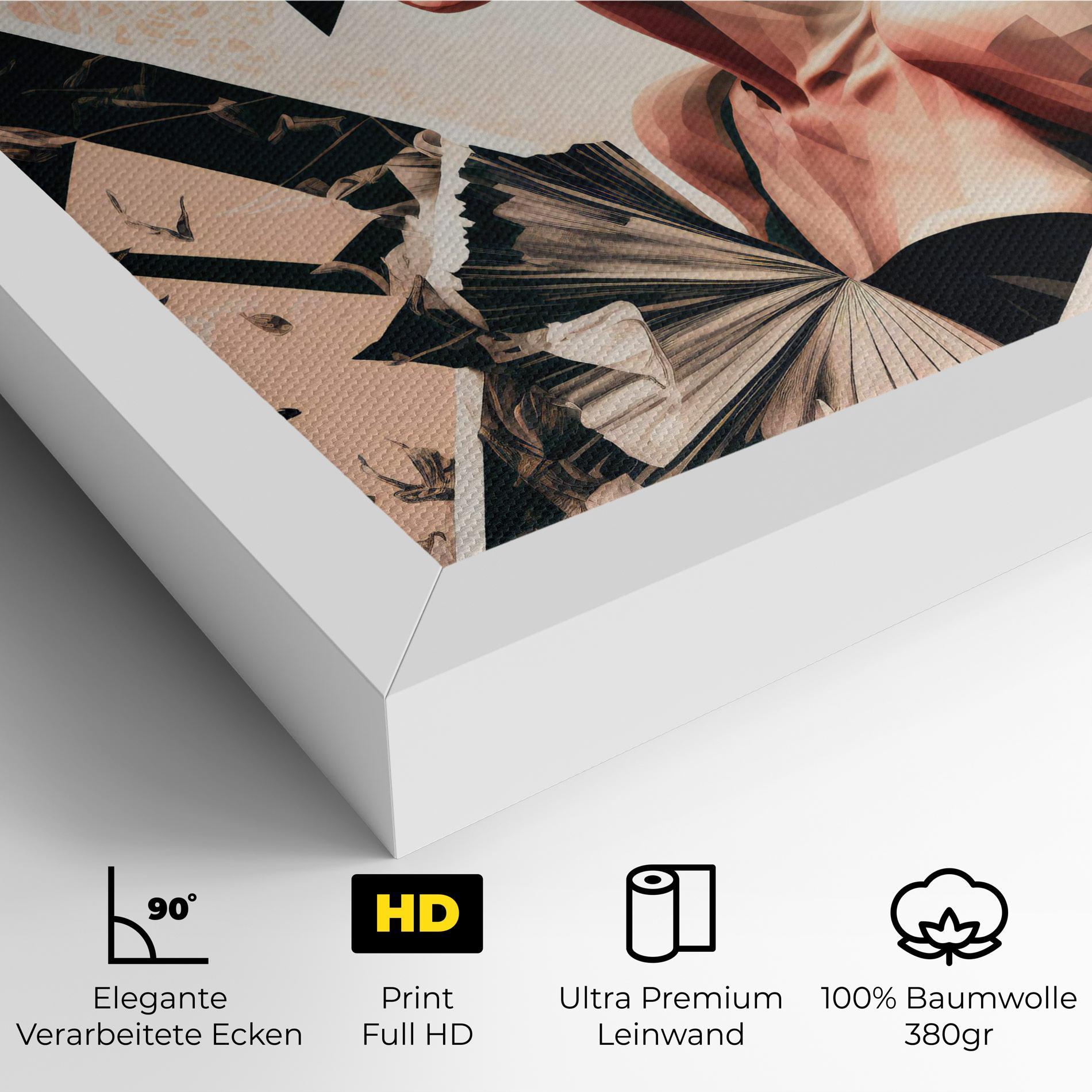 Leinwandbild Fashionista Design mockup 4