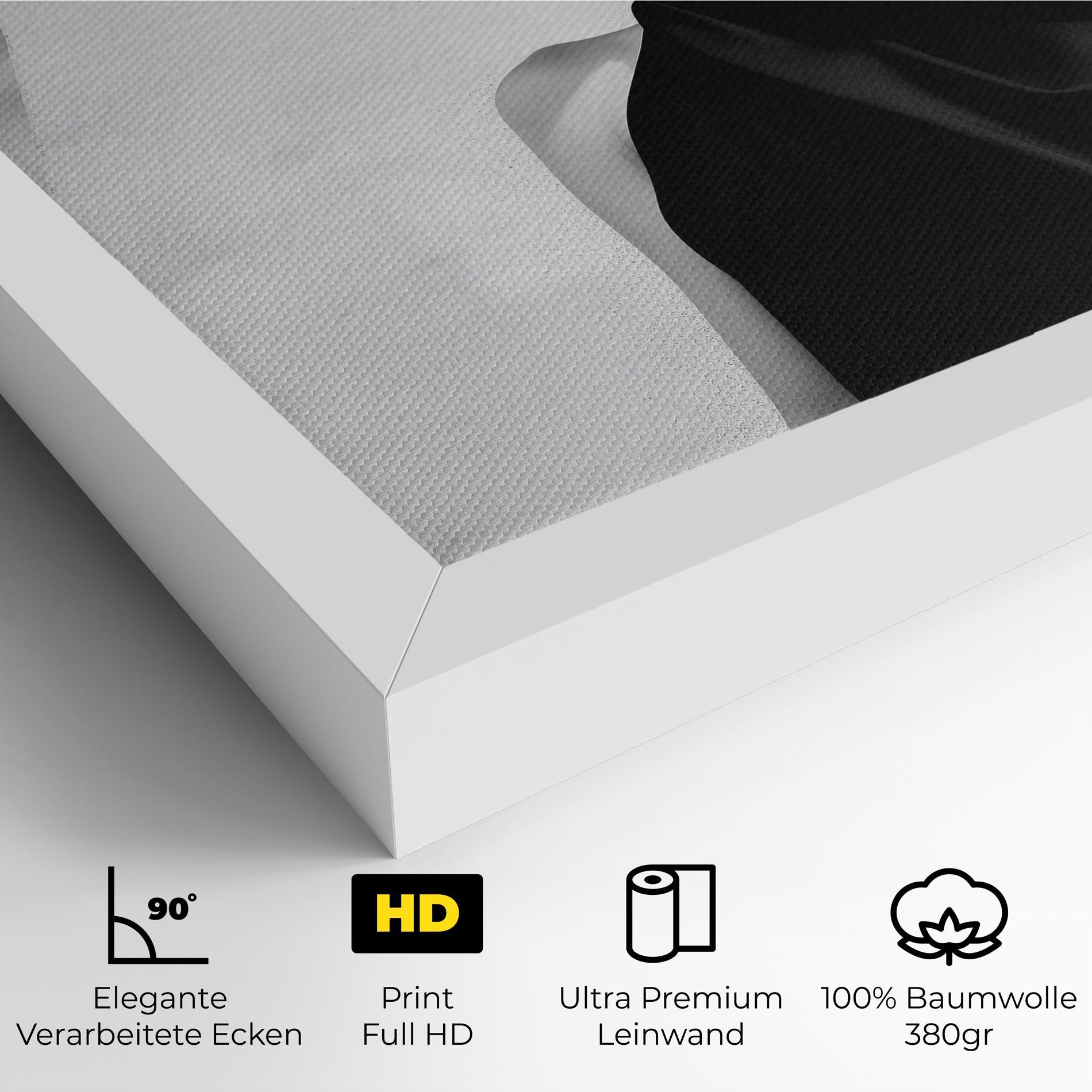 Leinwandbild Modern Fashion Portrait mockup 4