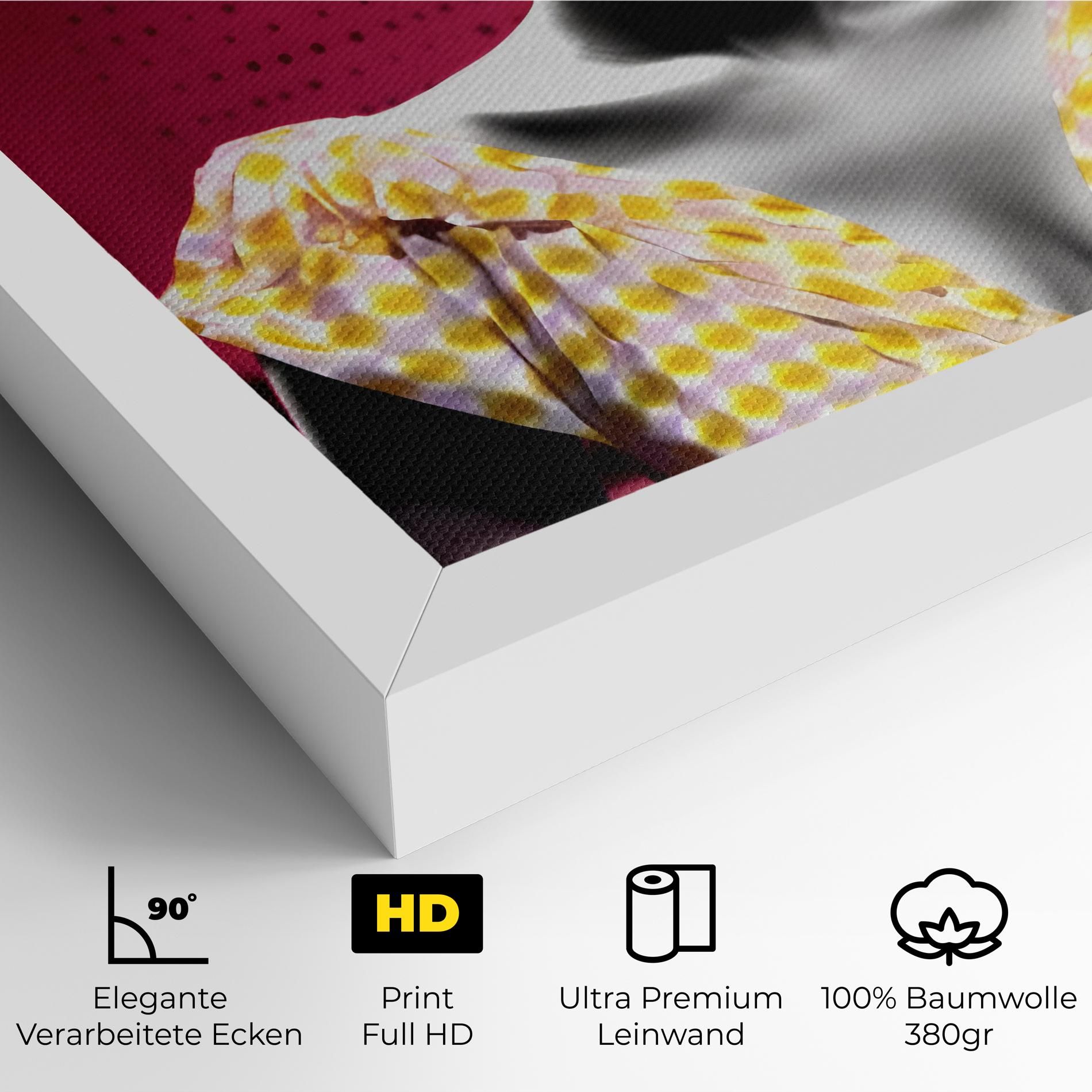 Yellow Dress On Pink mockup 4