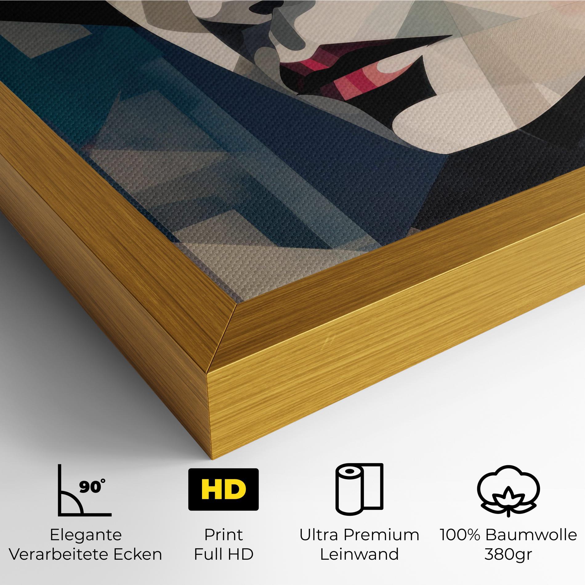 Leinwandbild Chicago Portrait mockup 4