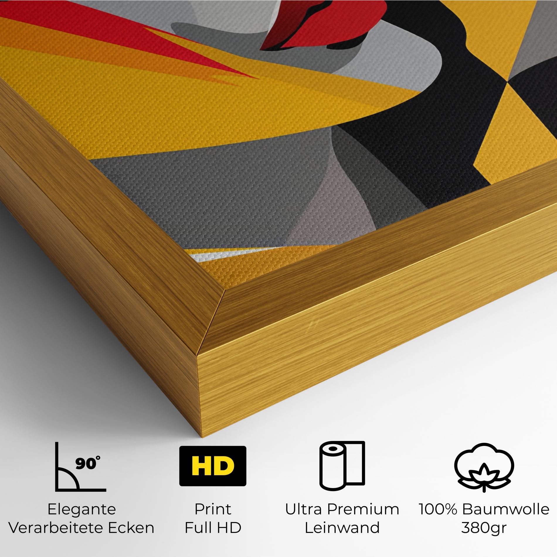 Leinwandbild Dreamy Modern Female mockup 4