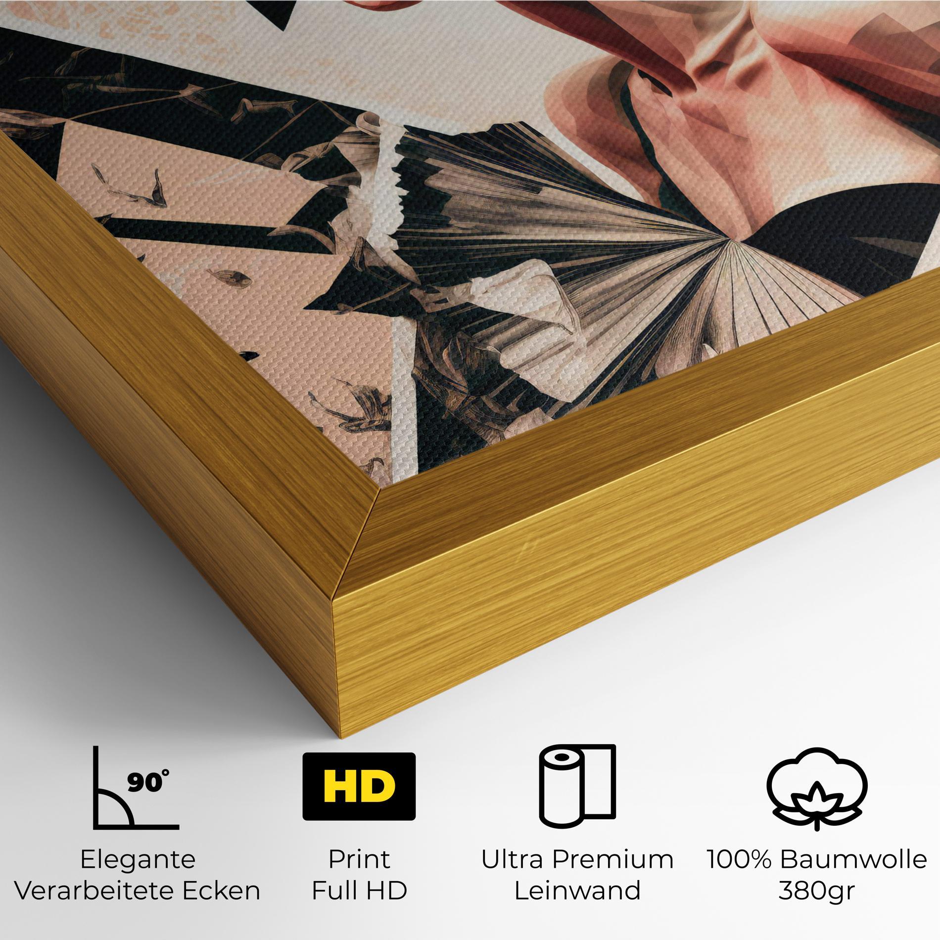 Leinwandbild Fashionista Design mockup 4