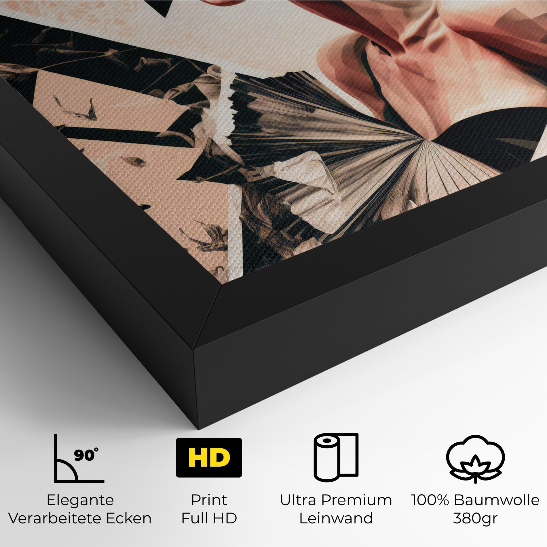 Leinwandbild Fashionista Design mockup 4