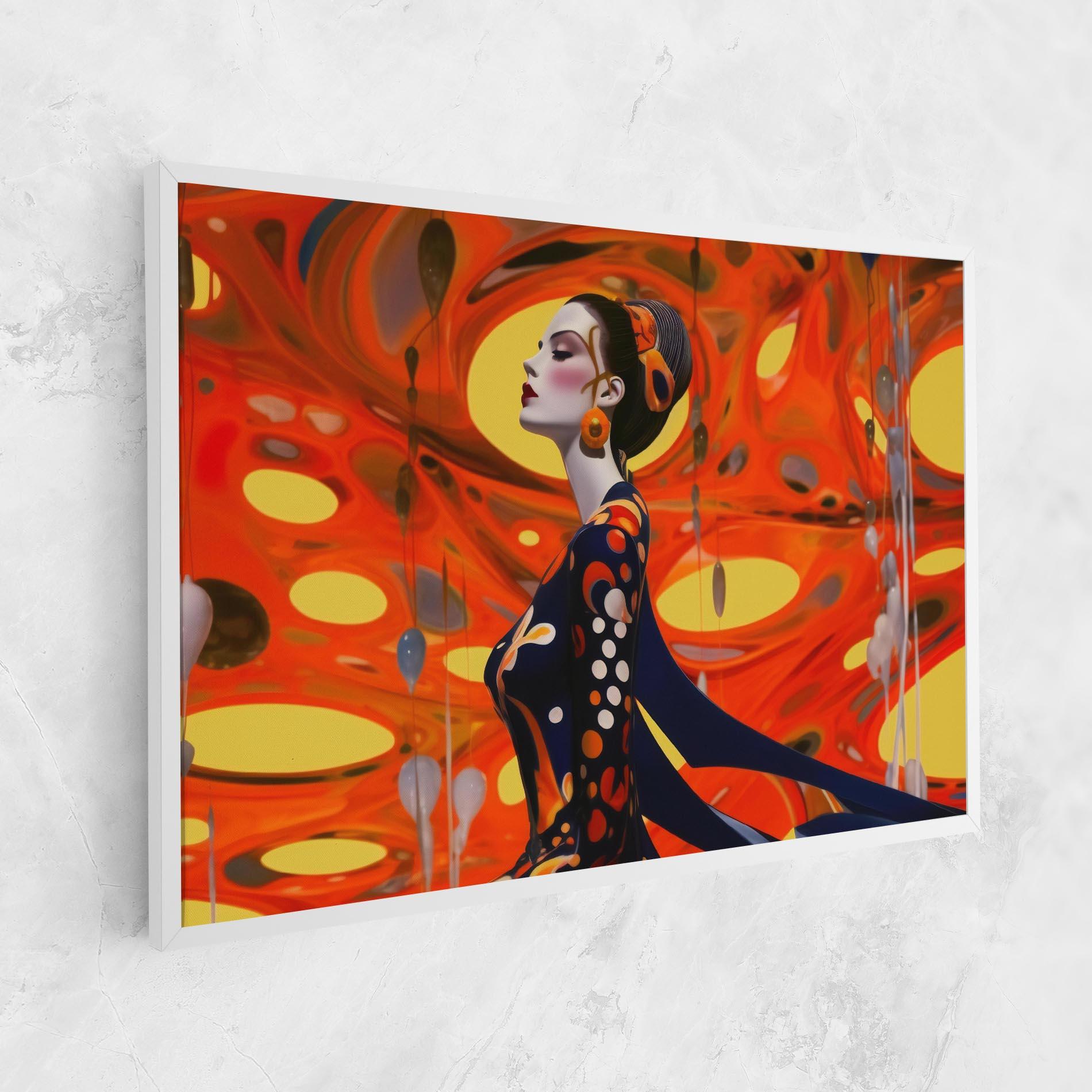 Leinwandbild Big Orange Accesories mockup 1