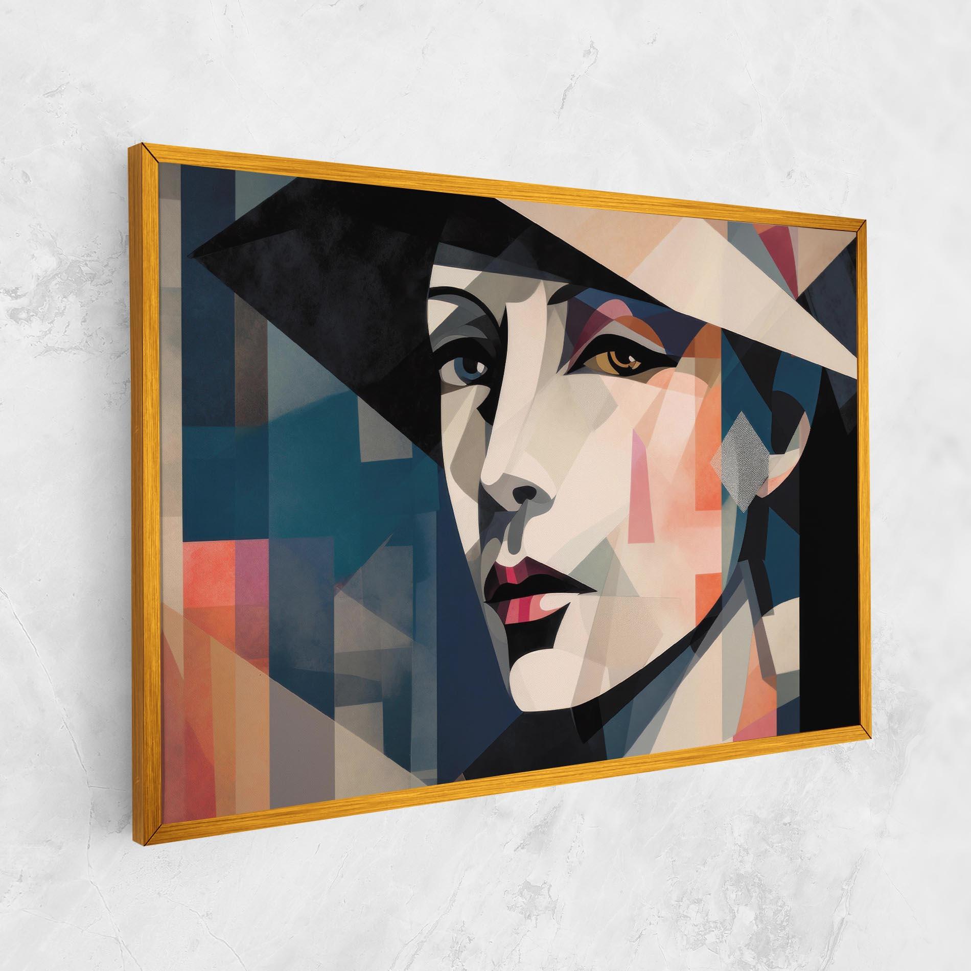 Leinwandbild Chicago Portrait mockup 1