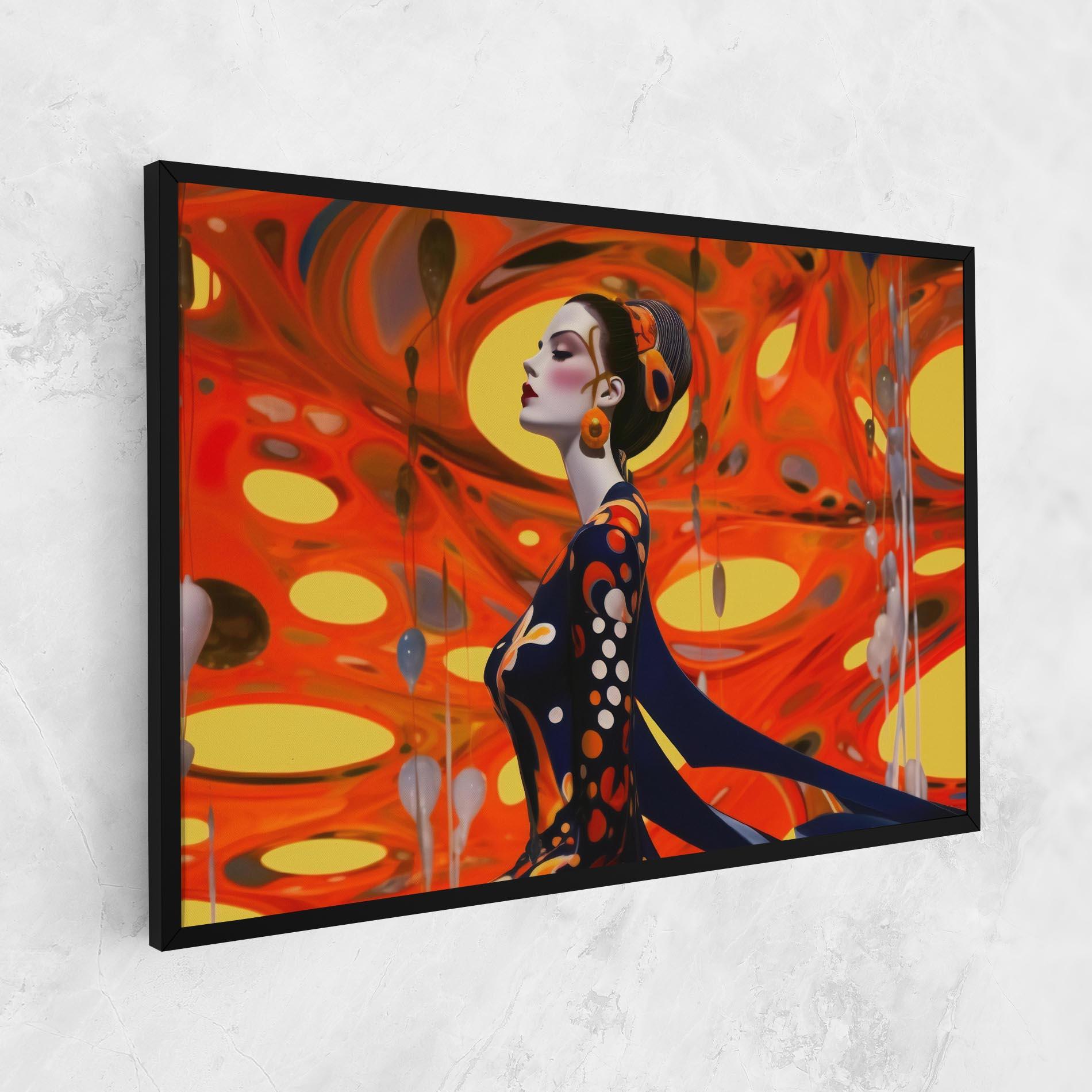 Leinwandbild Big Orange Accesories mockup 1