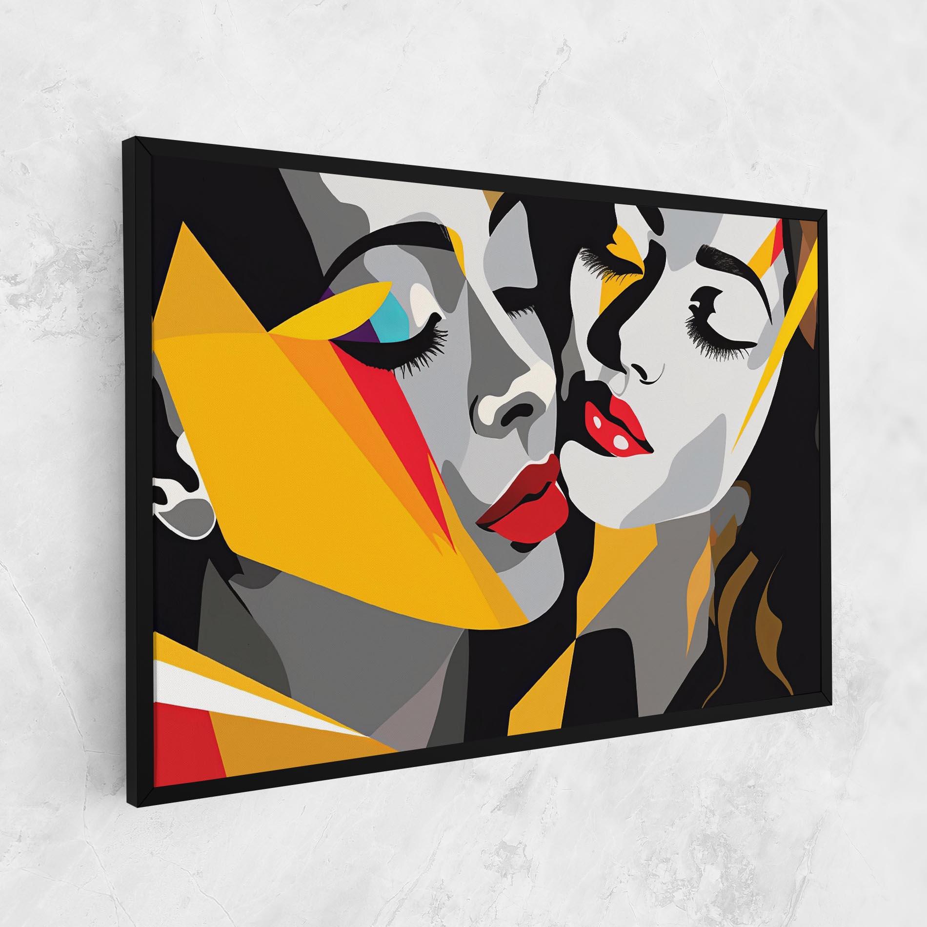 Leinwandbild Dreamy Modern Female mockup 1